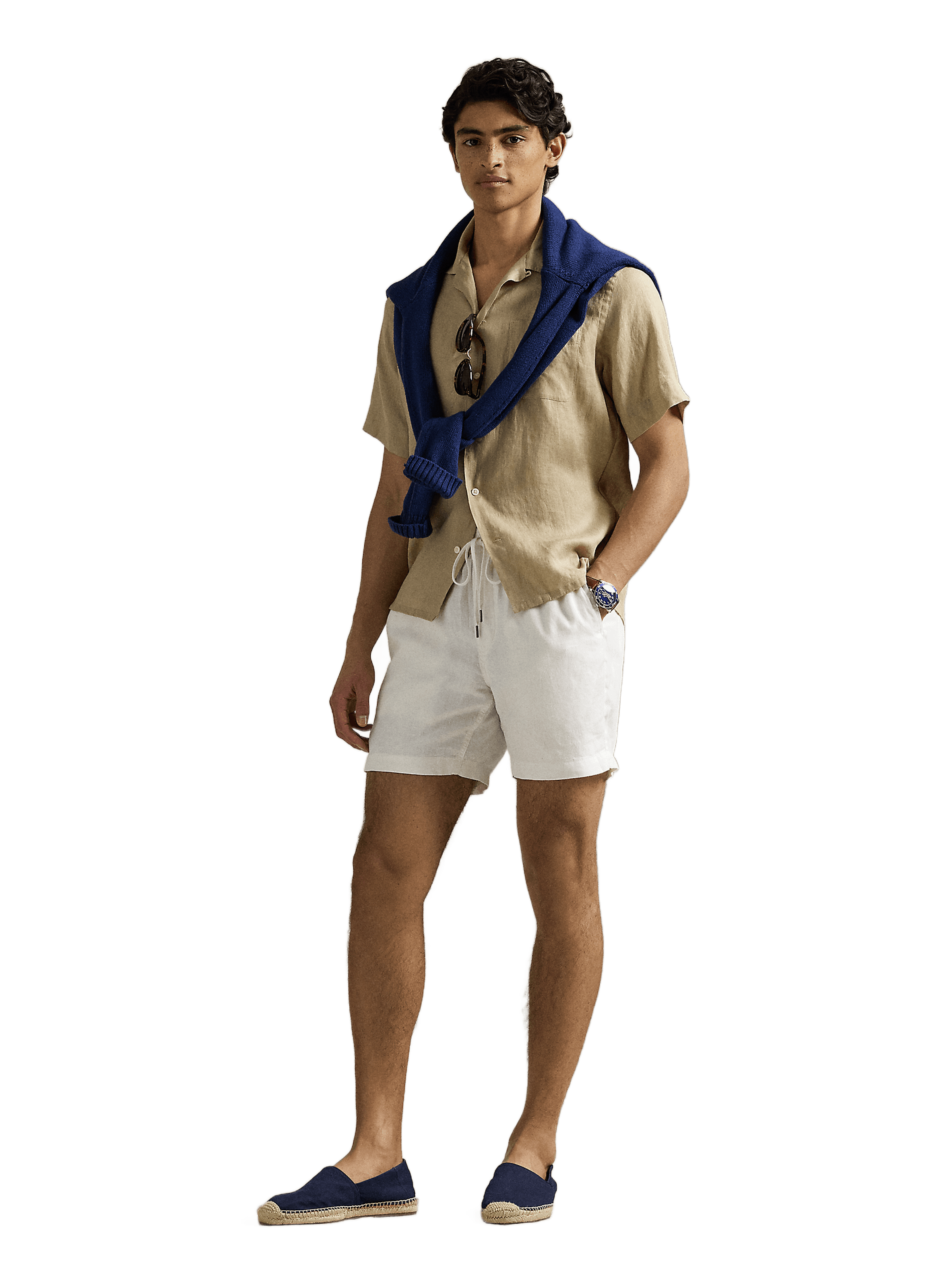 Linen shirt POLO RALPH LAUREN Beige