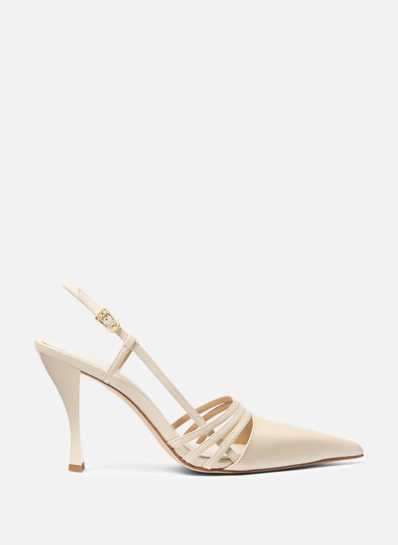 Haisley leather pumps White by MICHAEL KORS MICHAEL KORS Haisley leather pumps White