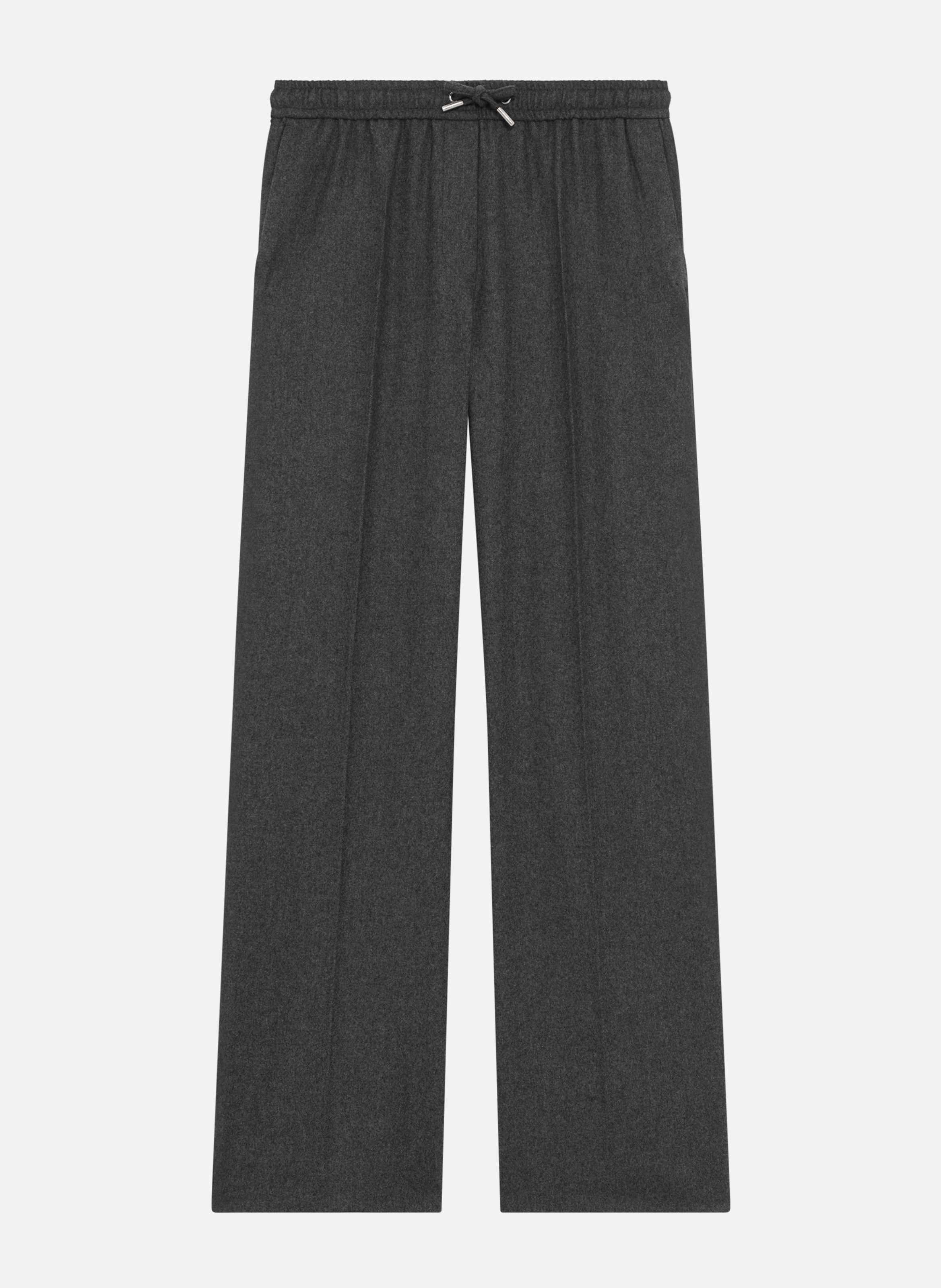 Pantalon large en flanelle THE KOOPLES Gris