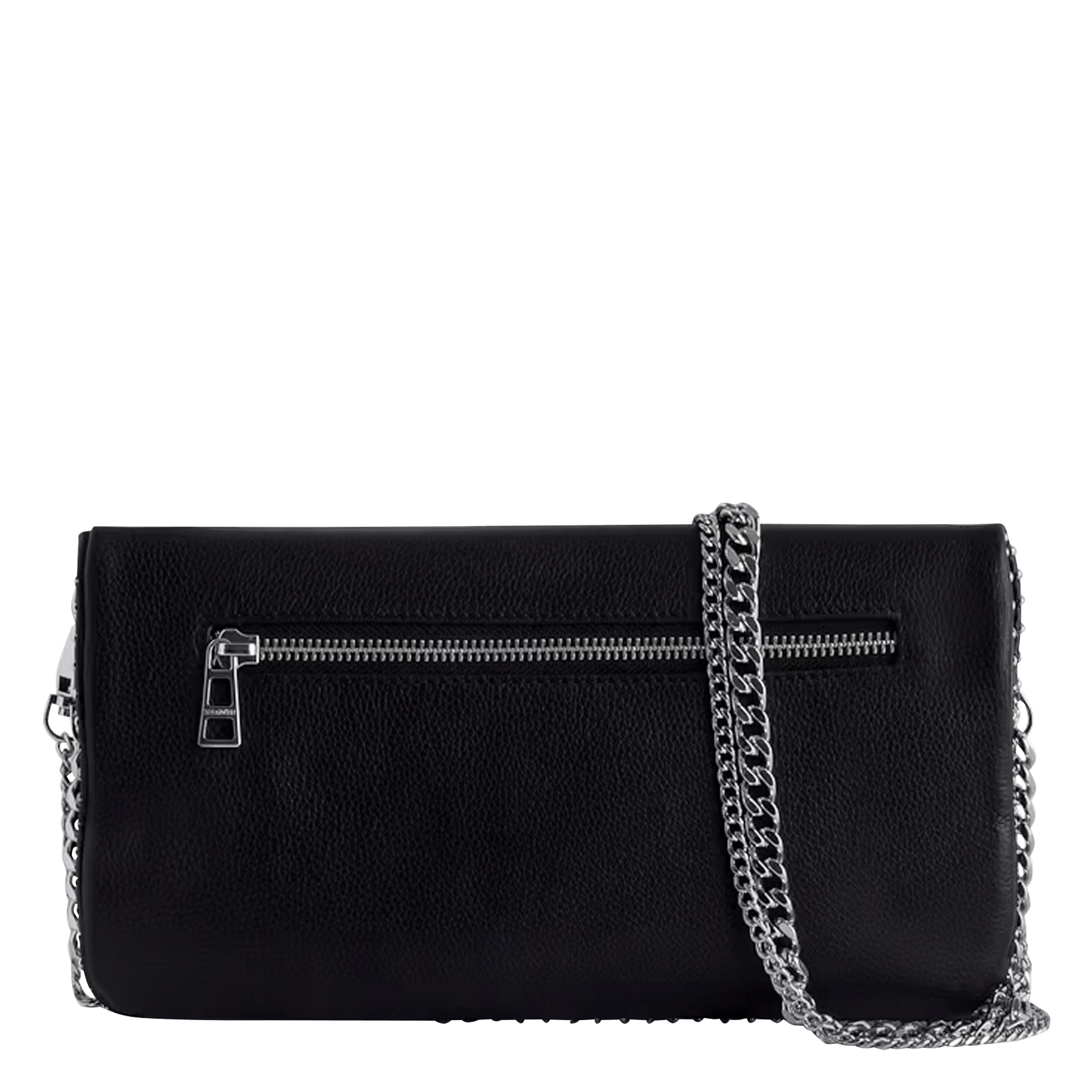 Sac bandoulière en cuir rock ZADIG&VOLTAIRE Noir