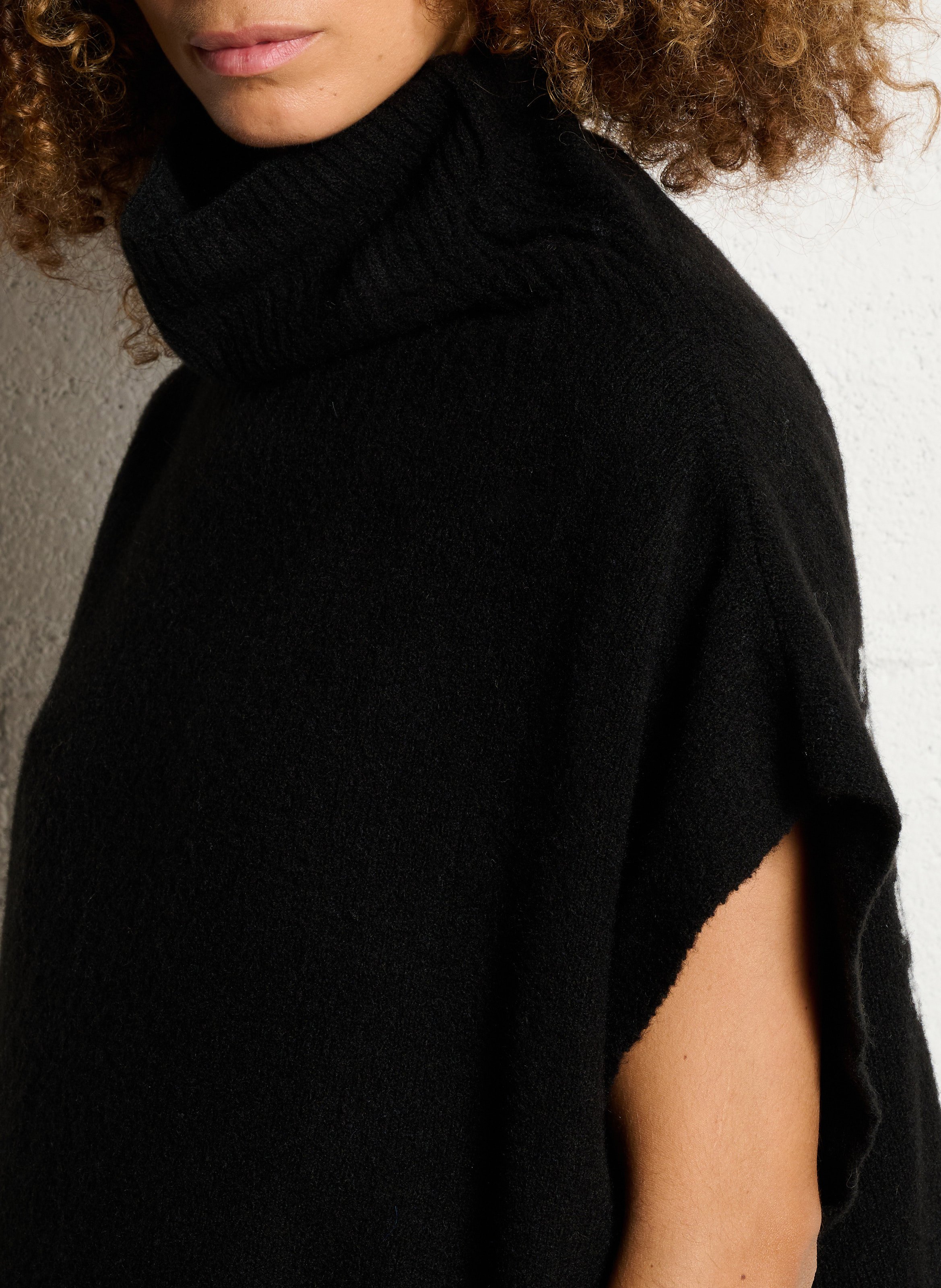 Pull col roulé IKKS Noir