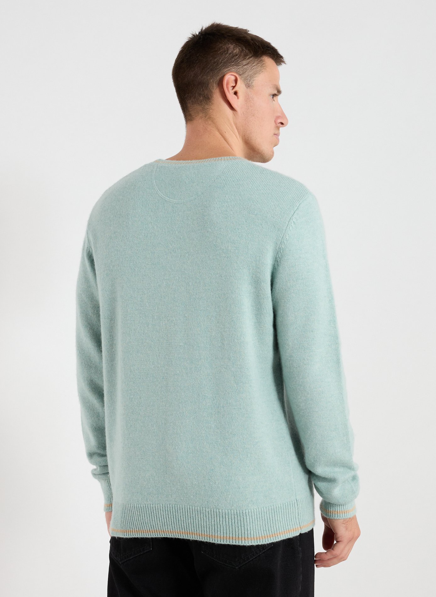 Pull en liane mélangée  LA MARTINA Gris