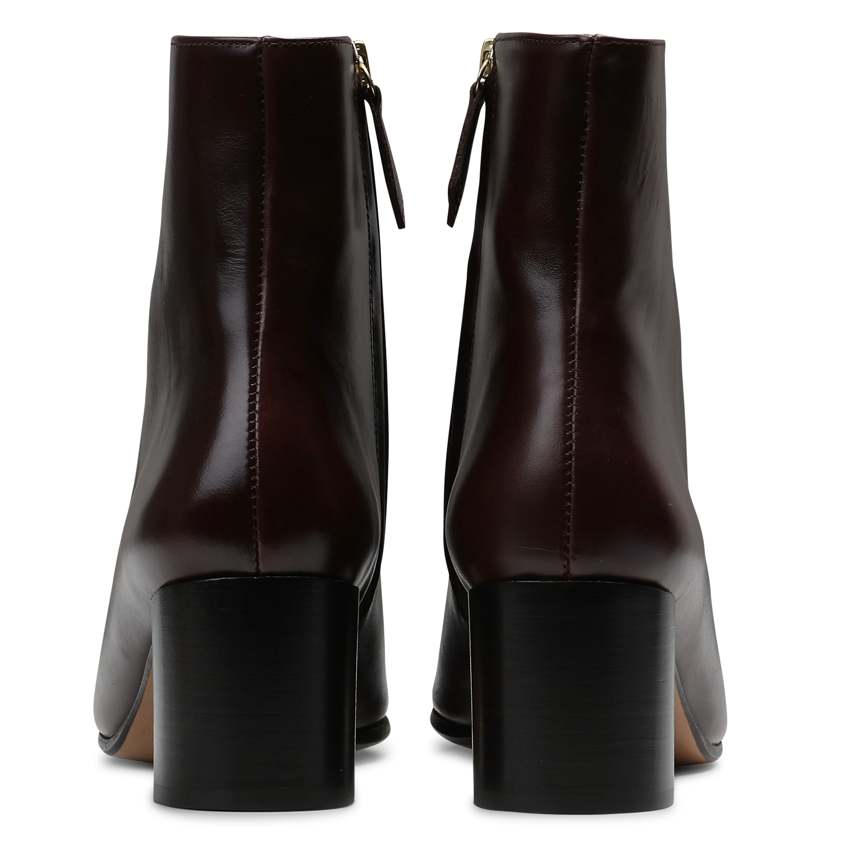 Bottines en cuir n°546 RIVECOUR Marron