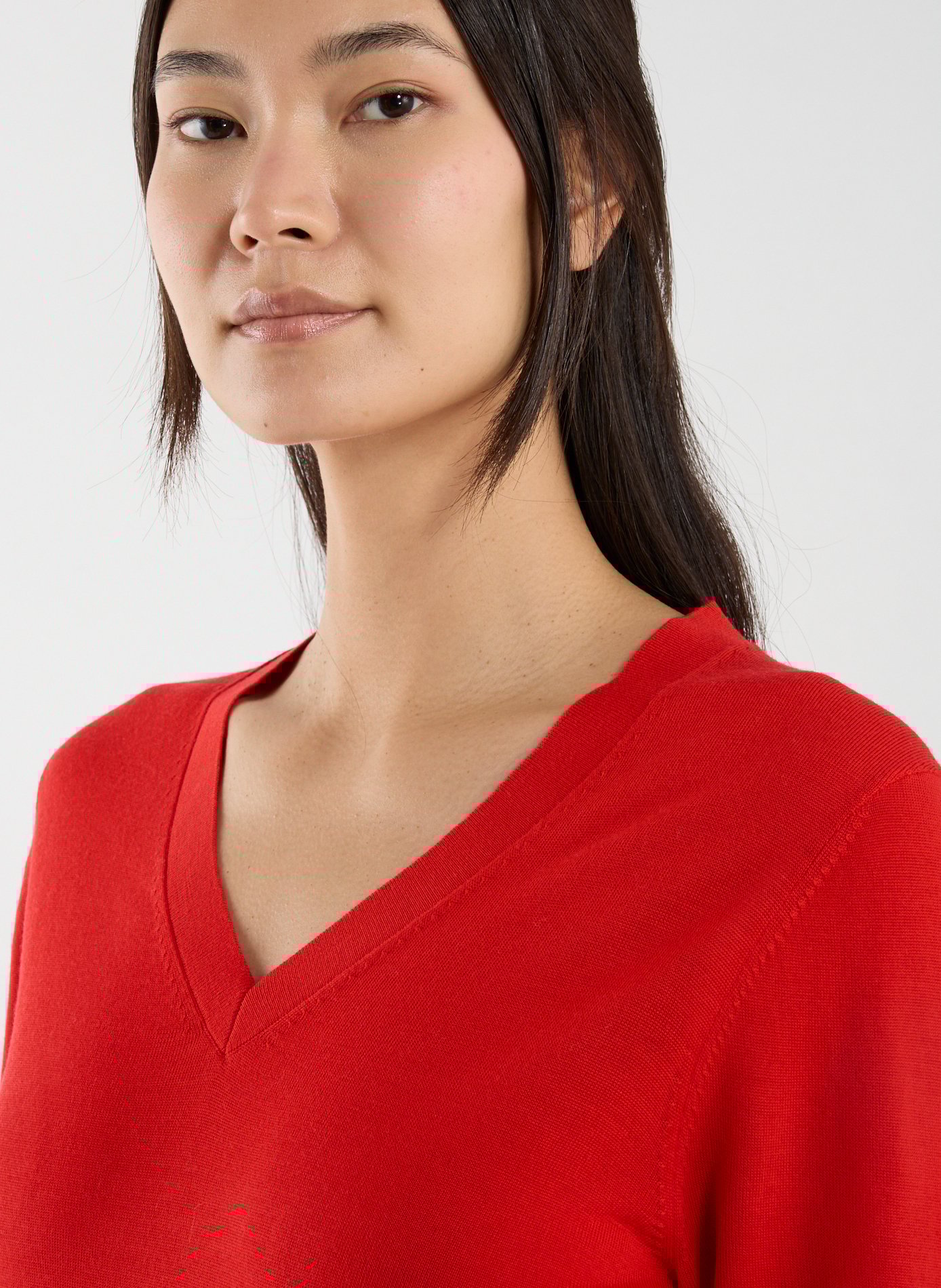 Crew-neck jumper CALVIN KLEIN Red