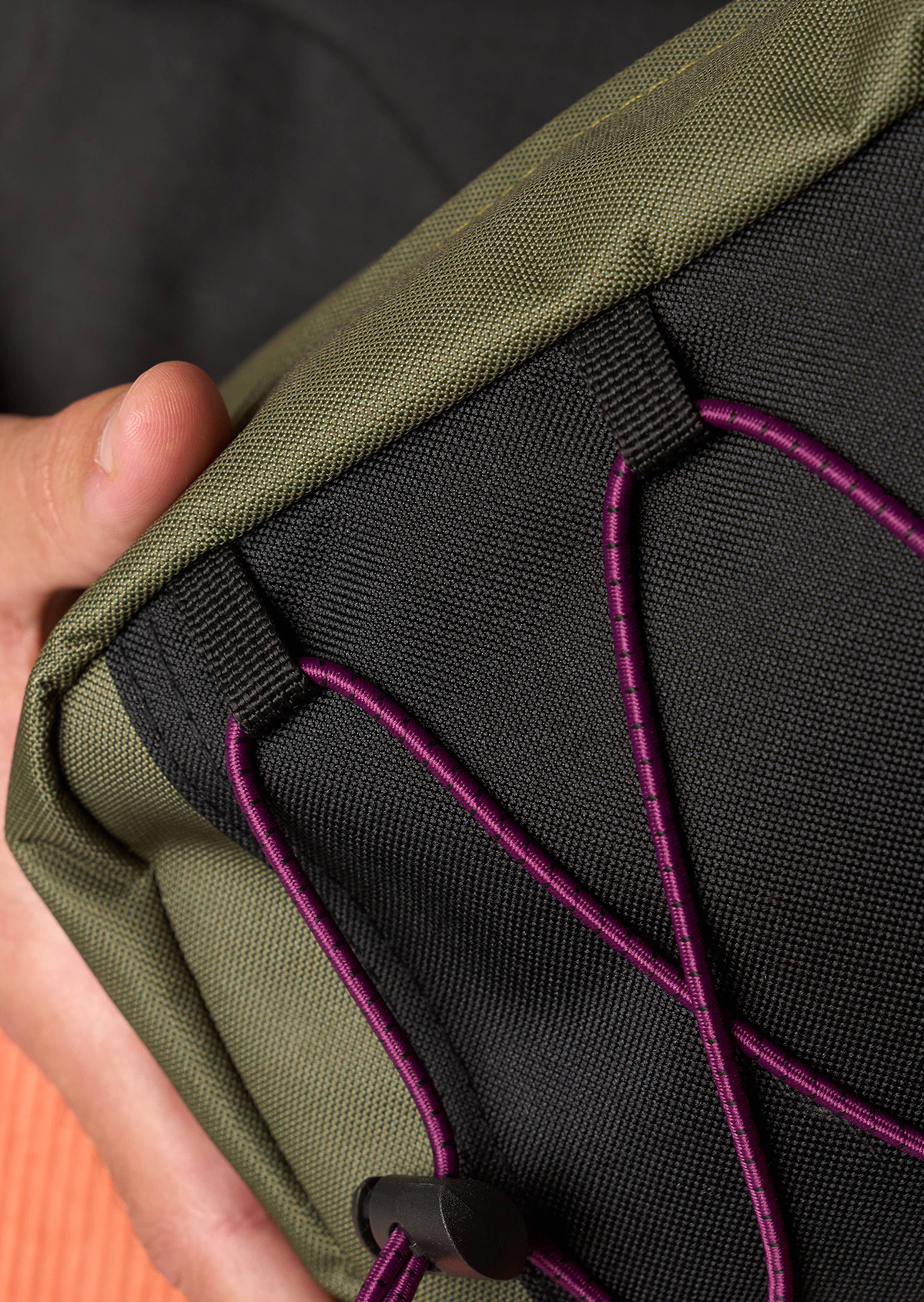 Trousse de toilette en polyester recyclé BILLYBELT Kaki