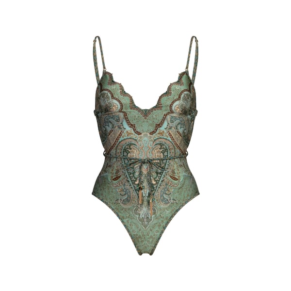 Maillot de bain 1 pièce à imprimé Maillot de bain 1 pièce à imprimé