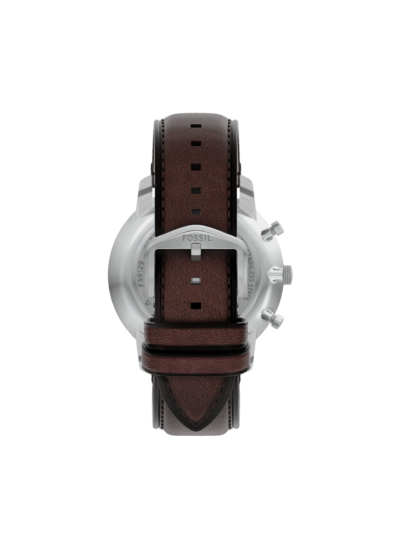 Montre Neutra bracelet en cuir FOSSIL Gris