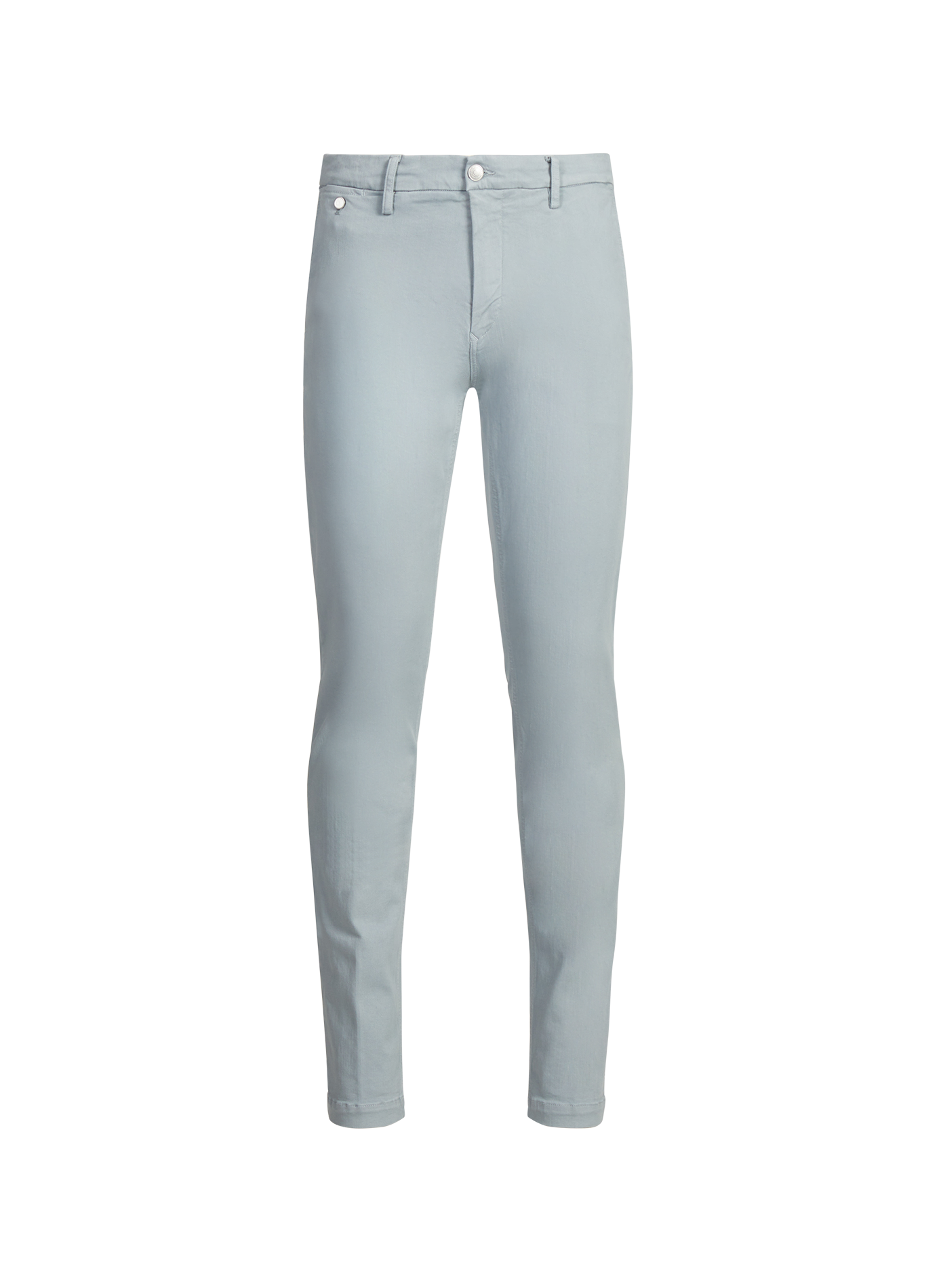 Jeans slim uni en coton mélangé BENNI Pewter blue
