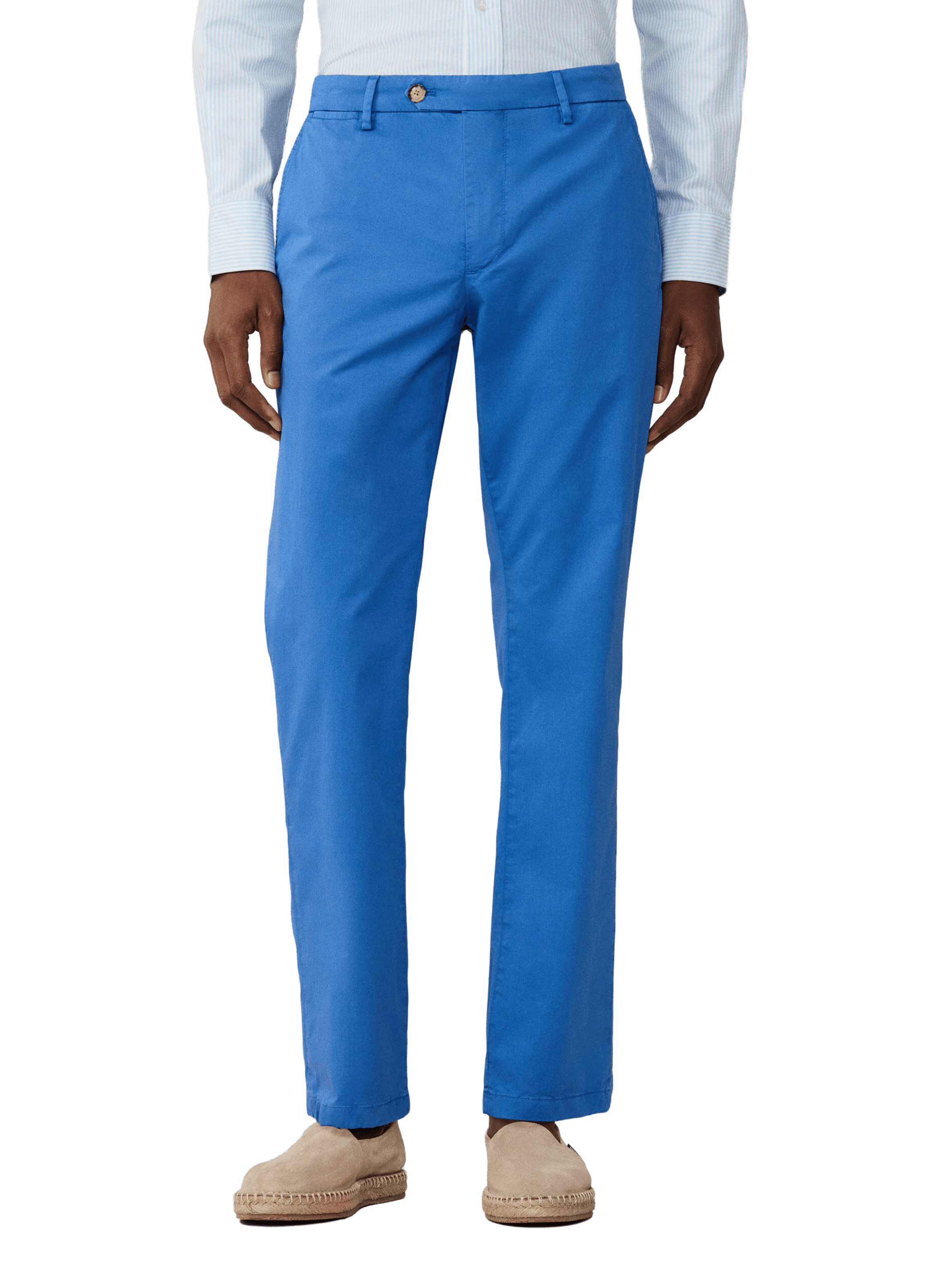 Pantalon droit FACONNABLE Bleu