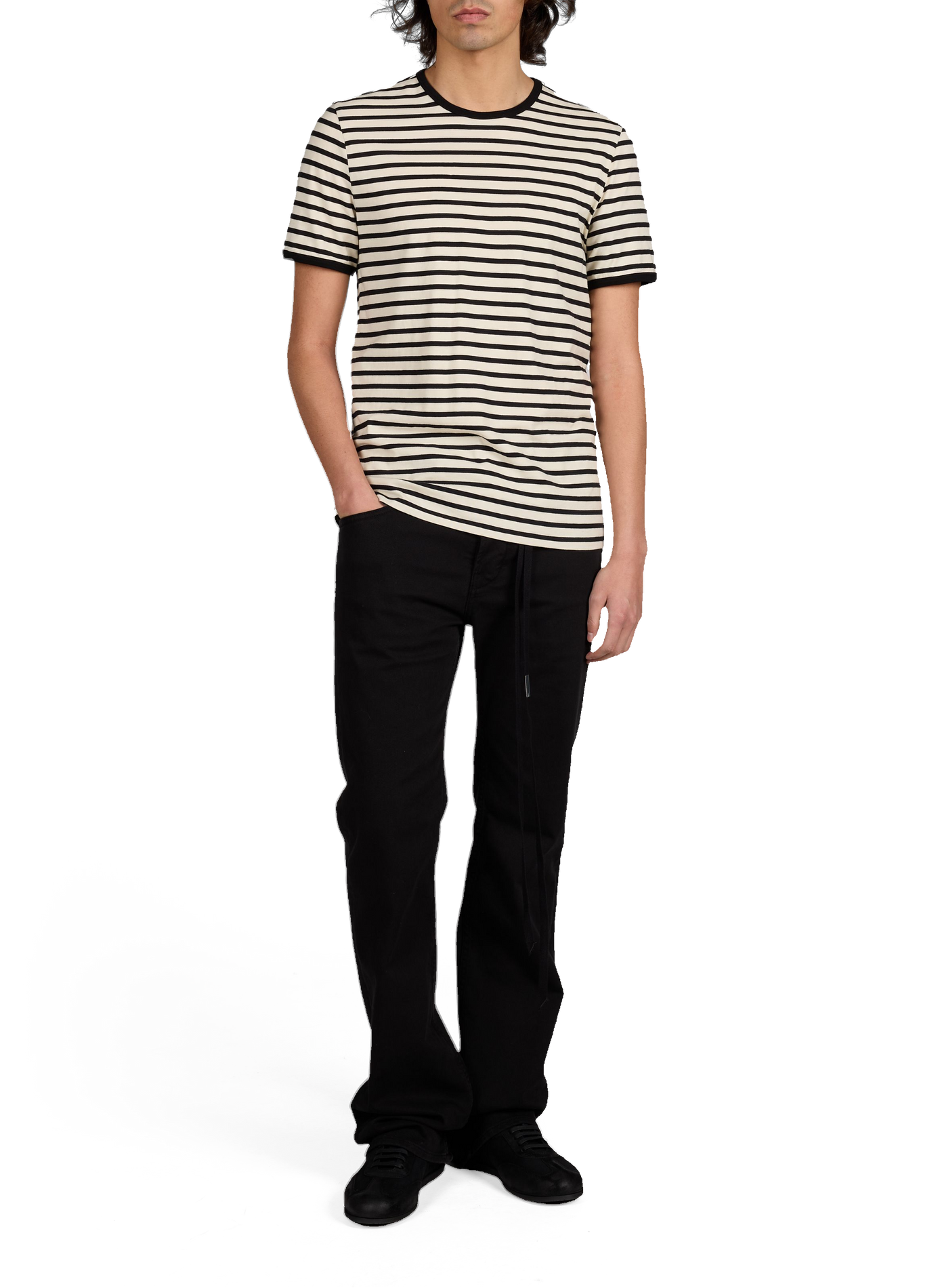 T-shirt manches courte rayé Aimar ANN DEMEULEMEESTER Multicolore