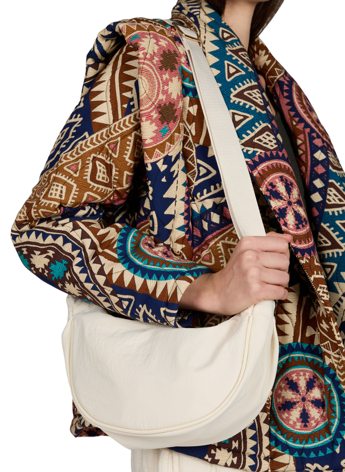 Sac banane large AU PRINTEMPS PARIS Beige