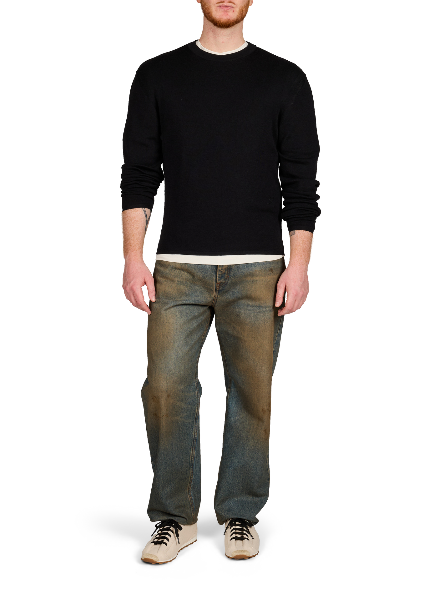 The Rosemary Knit in virgin wool and silk JACQUEMUS Black