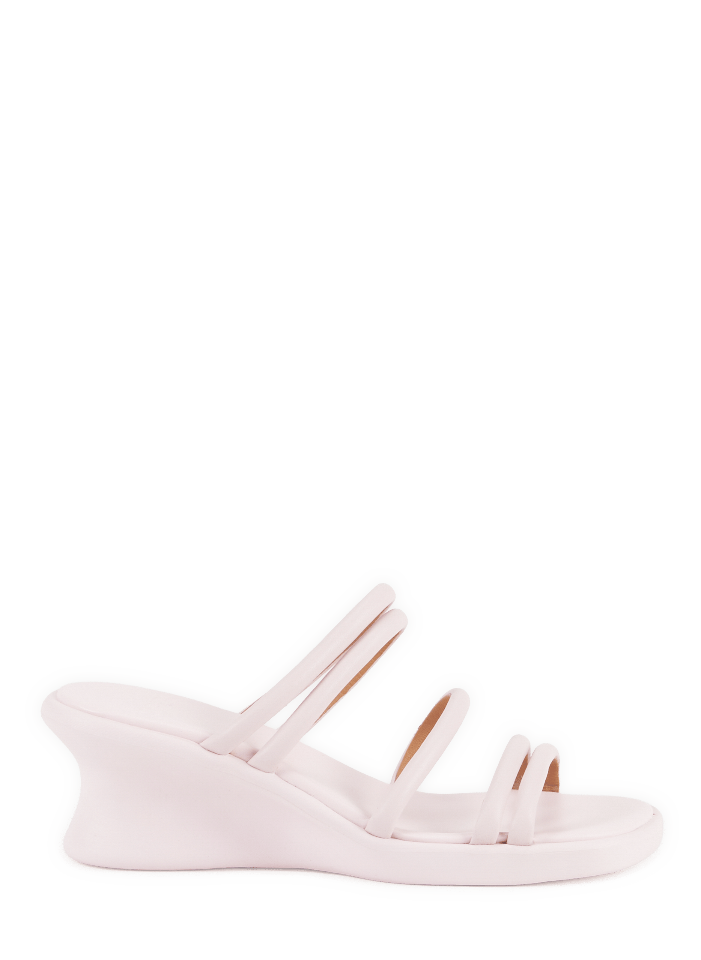 Sandales à talon Louise en cuir CAMPER Rose