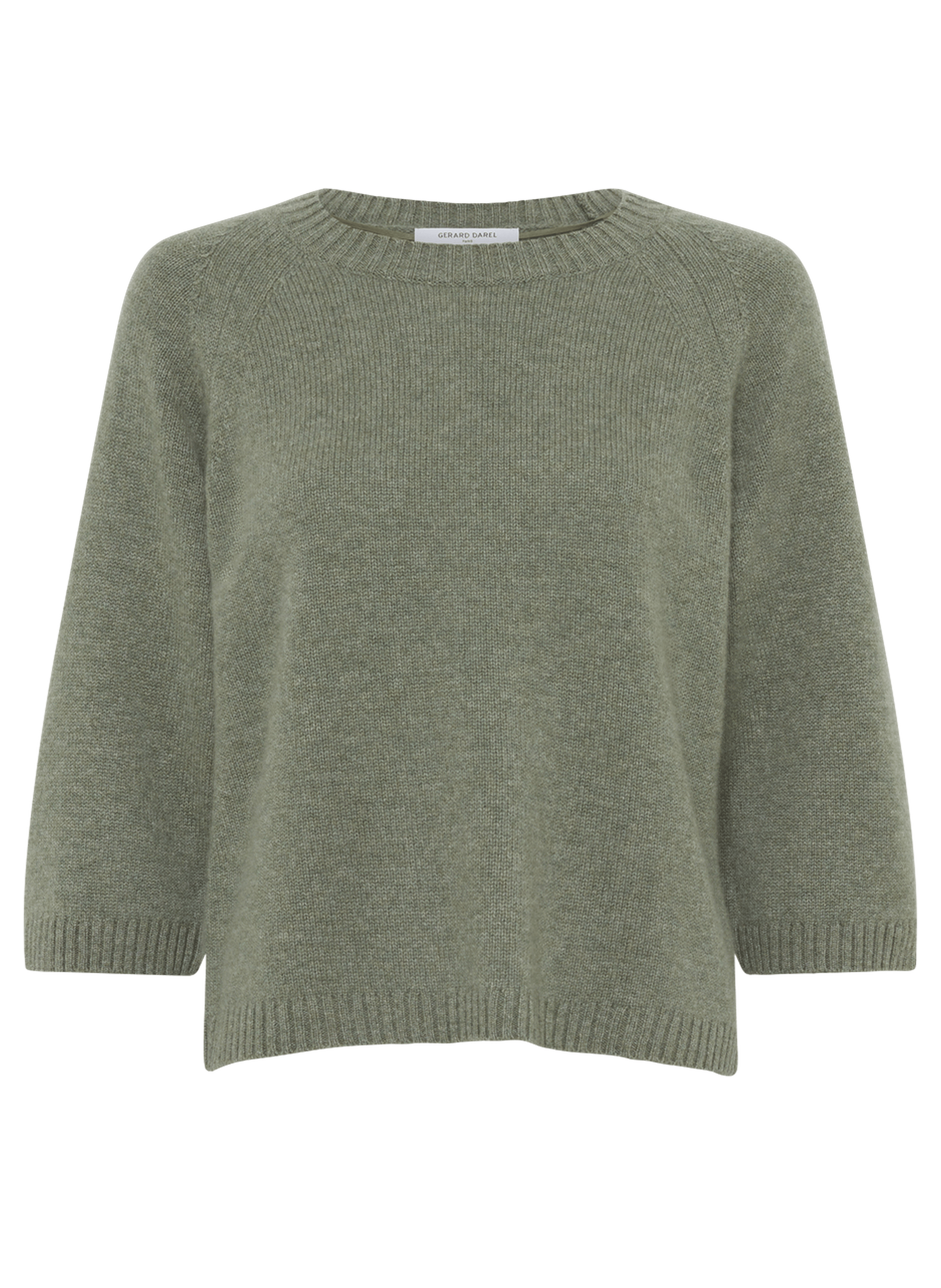 Pull à col rond en cachemire - liviah GERARD DAREL Vert