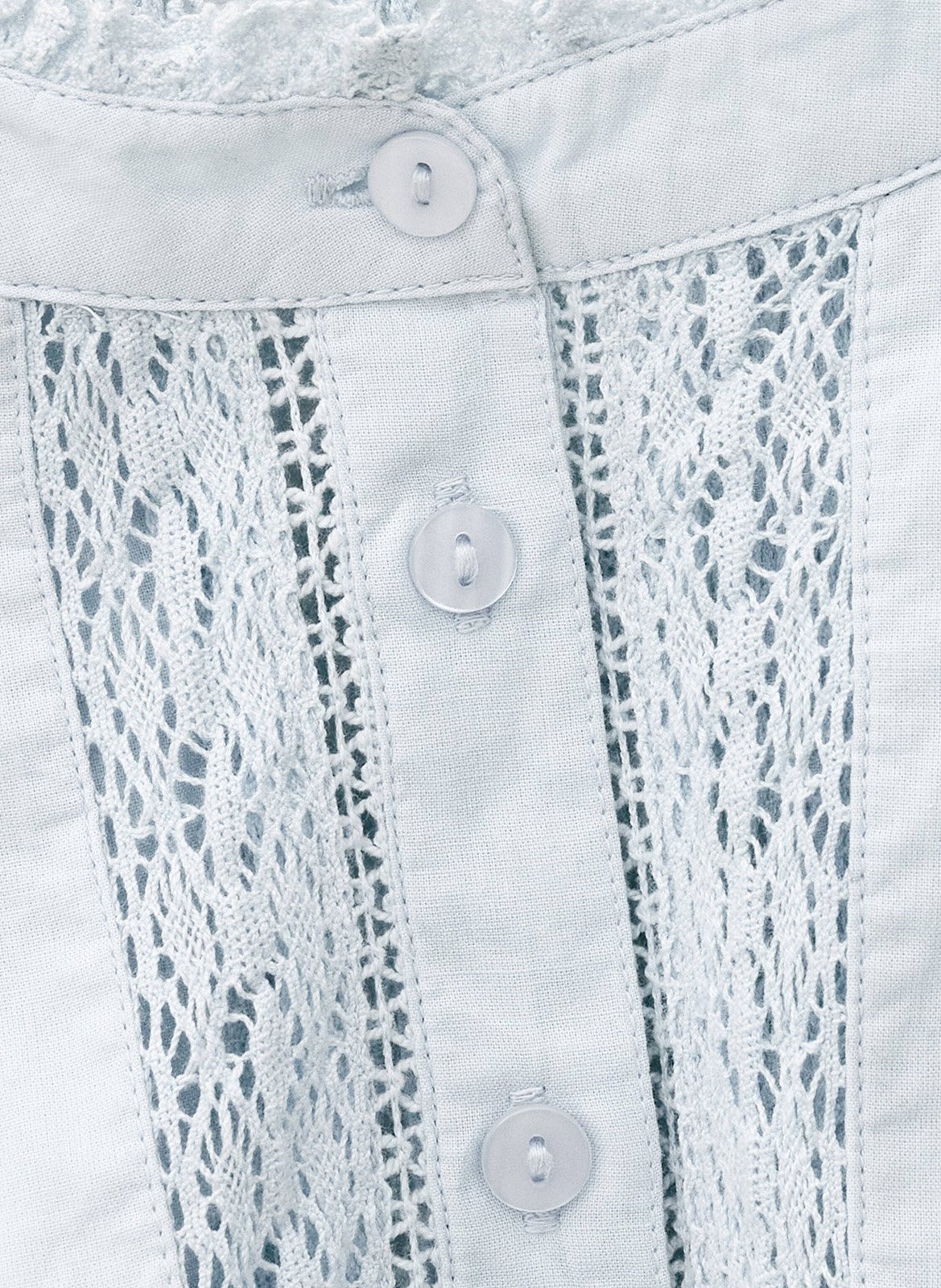 Chemise oversize en coton nella BA&SH Bleu