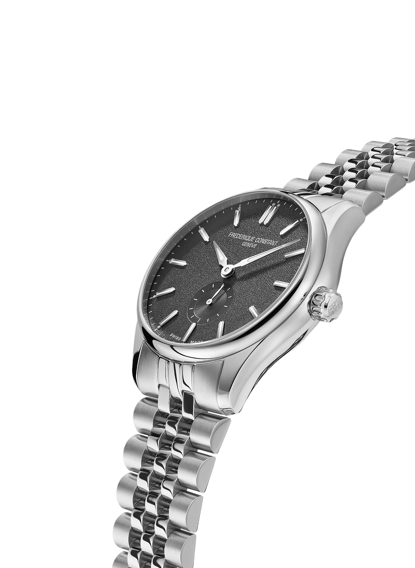 Montre automatique en acier inoxydable FREDERIQUE CONSTANT Gris