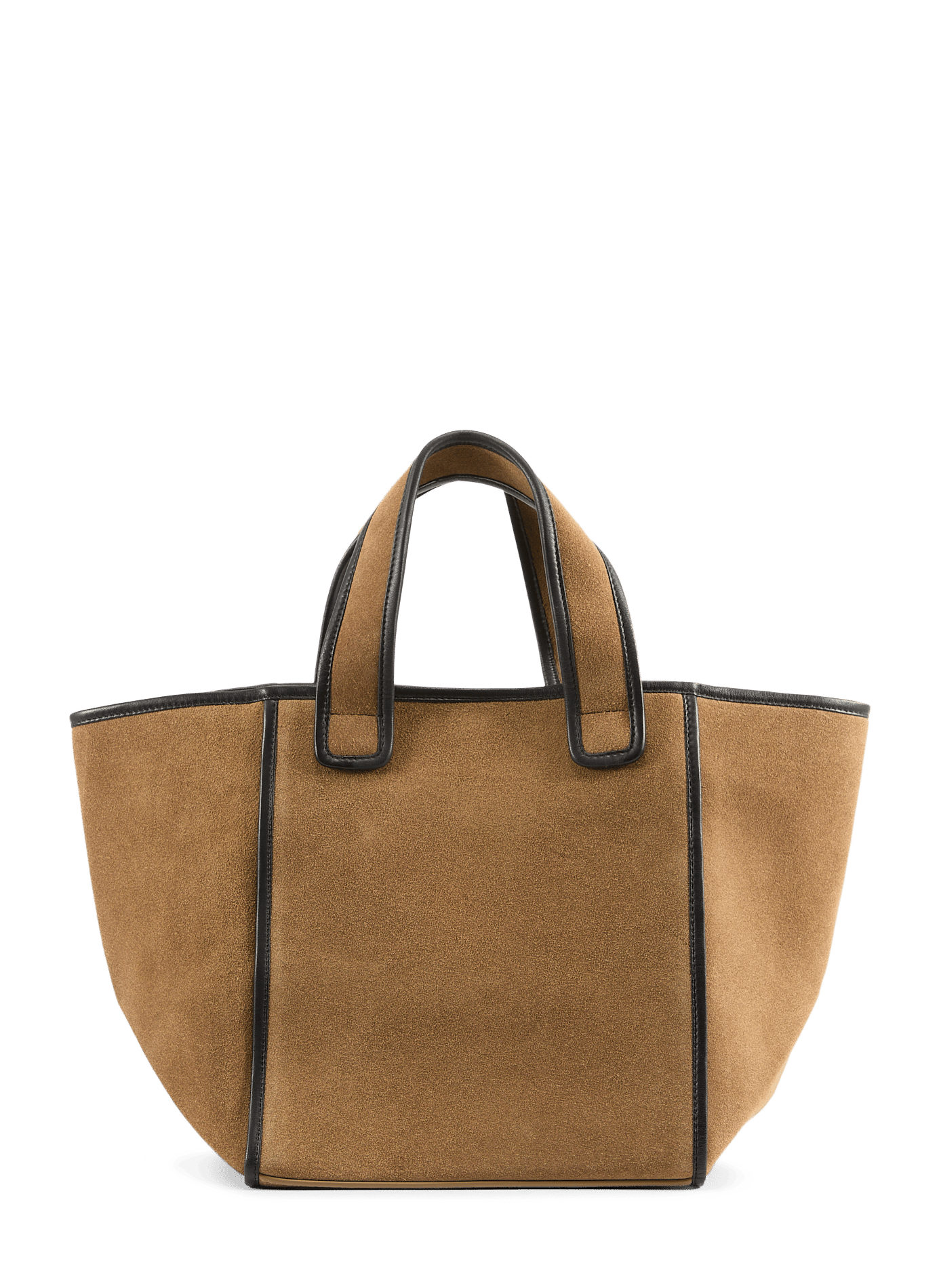 Mini Kub bag in suede leather BELLEROSE Brown