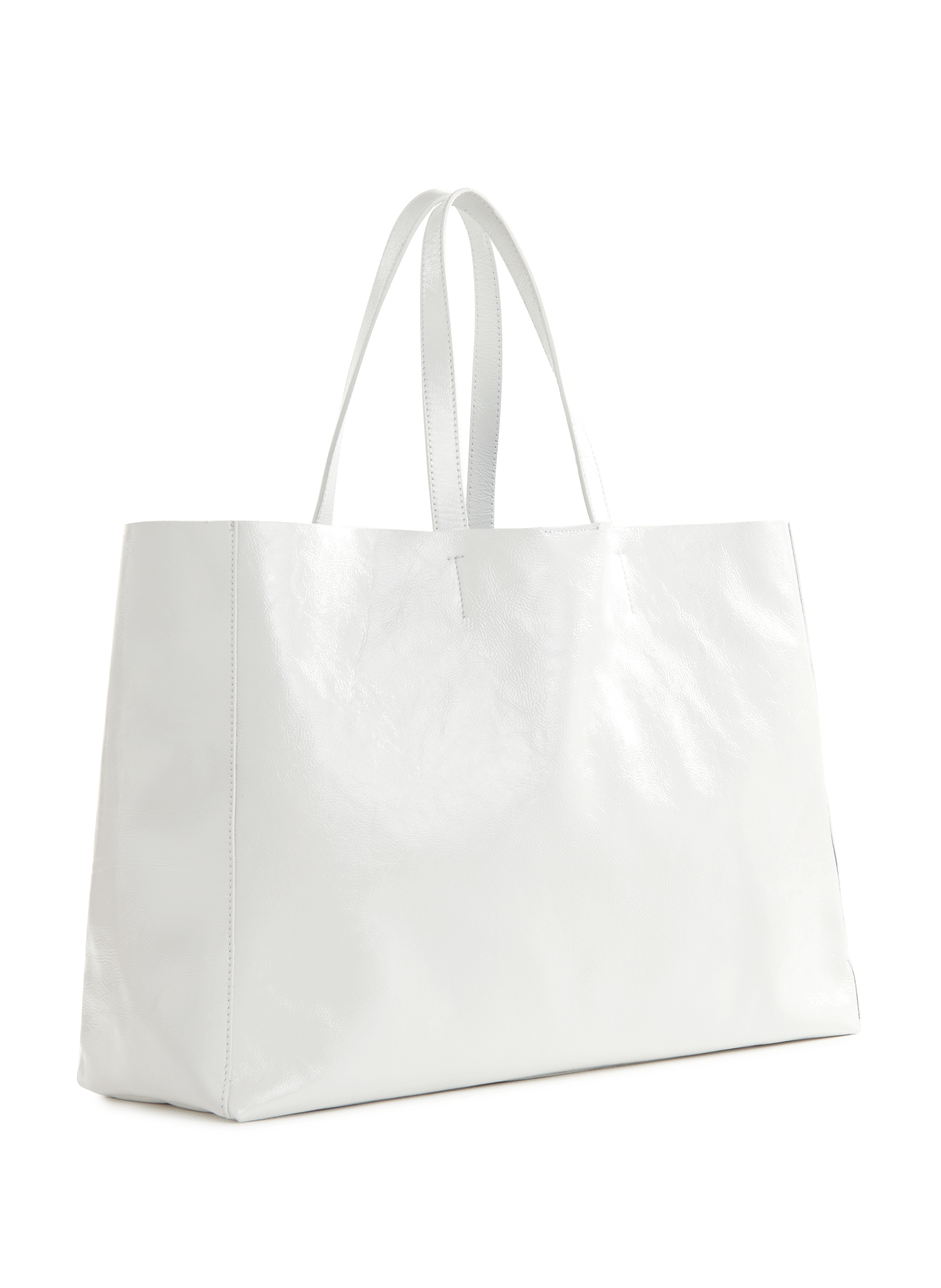 Vinyl tote bag SAISON 1865 White