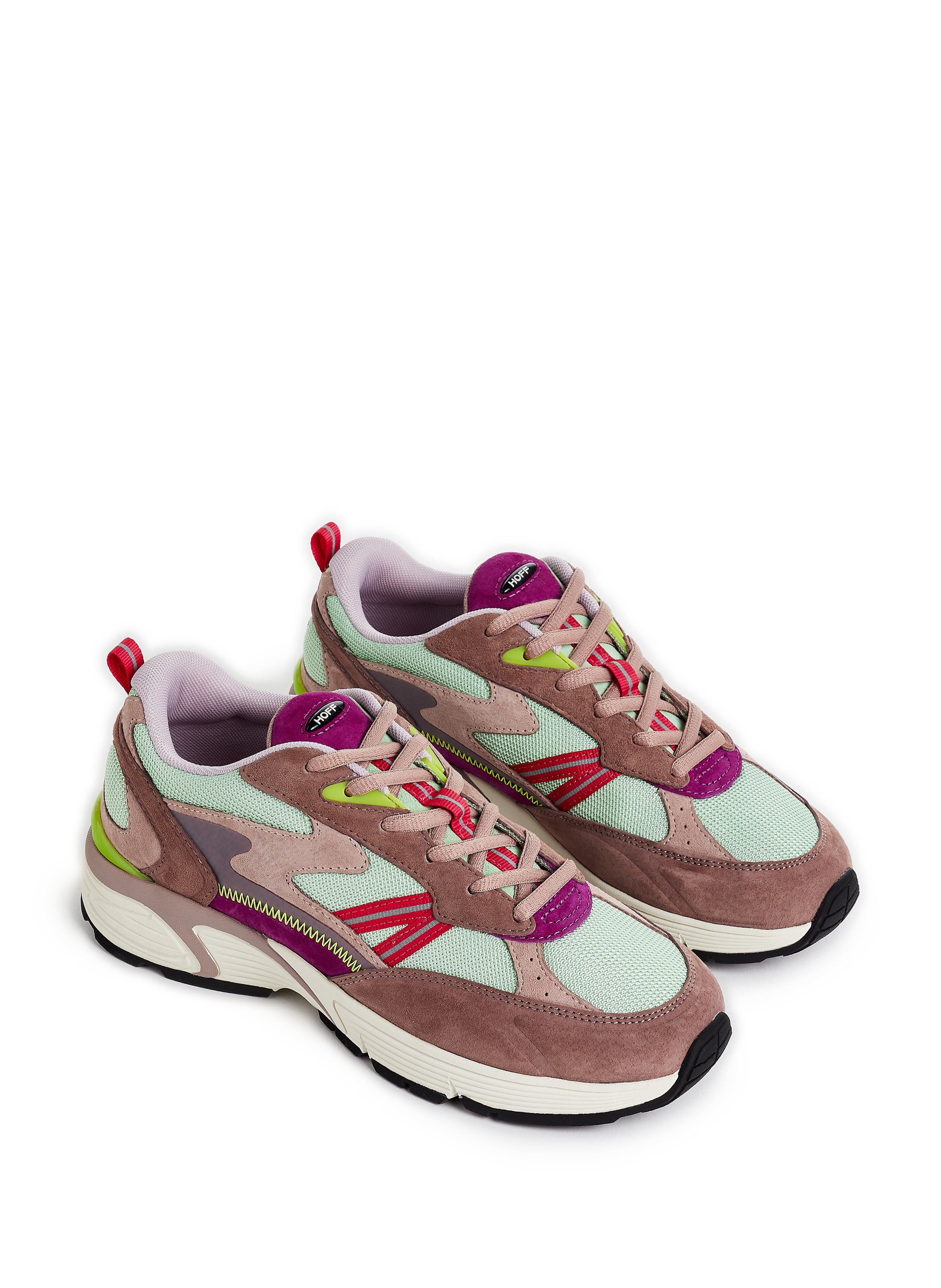 Baskets avec empiècements