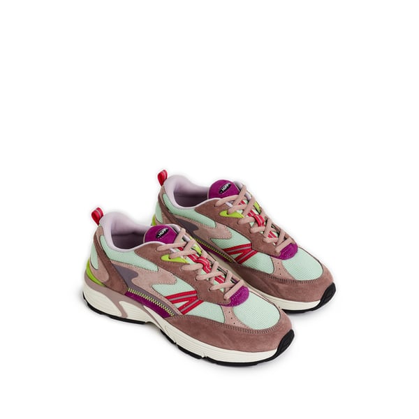 Baskets avec empiècements