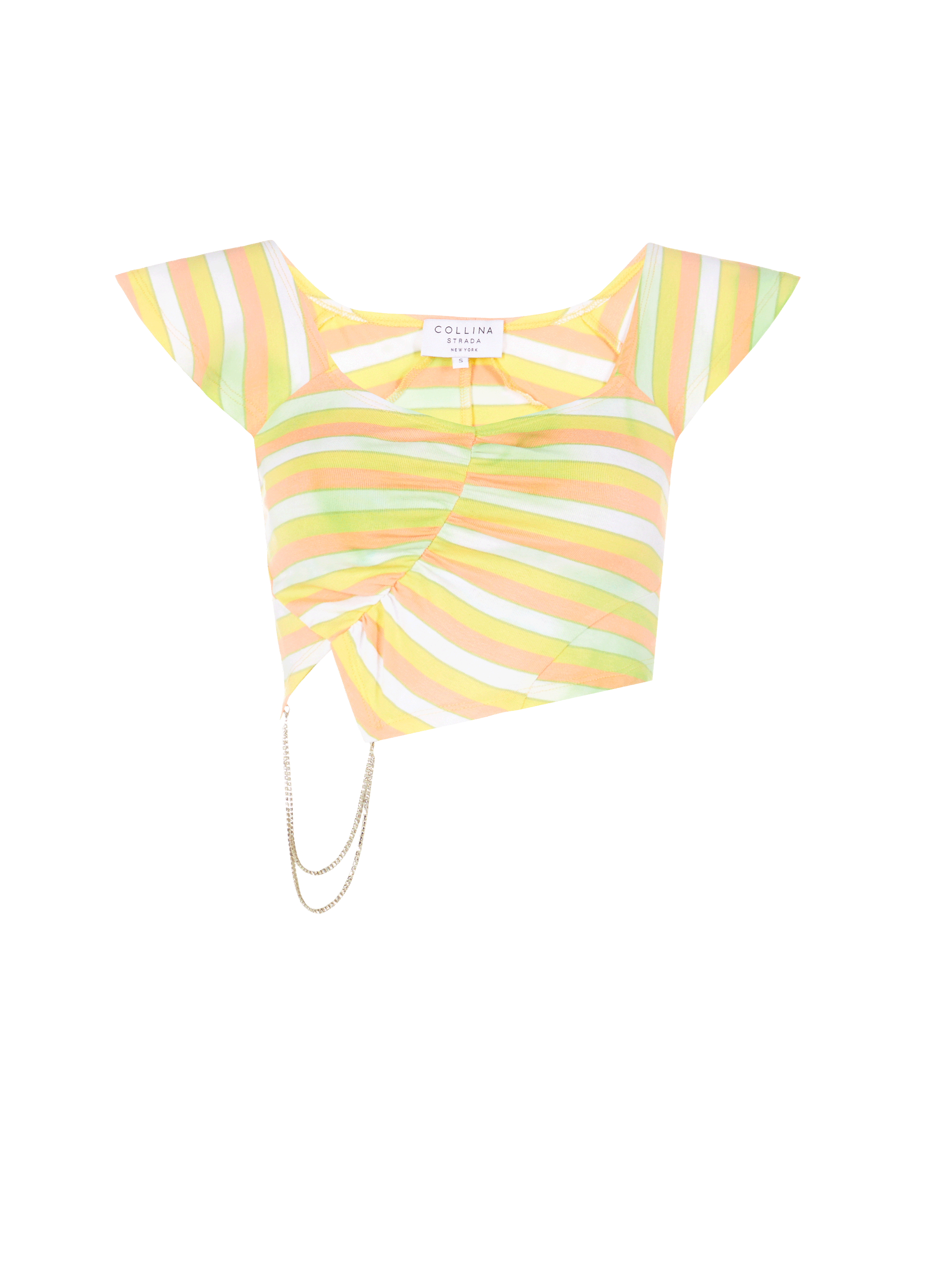 T-shirt rayé en coton