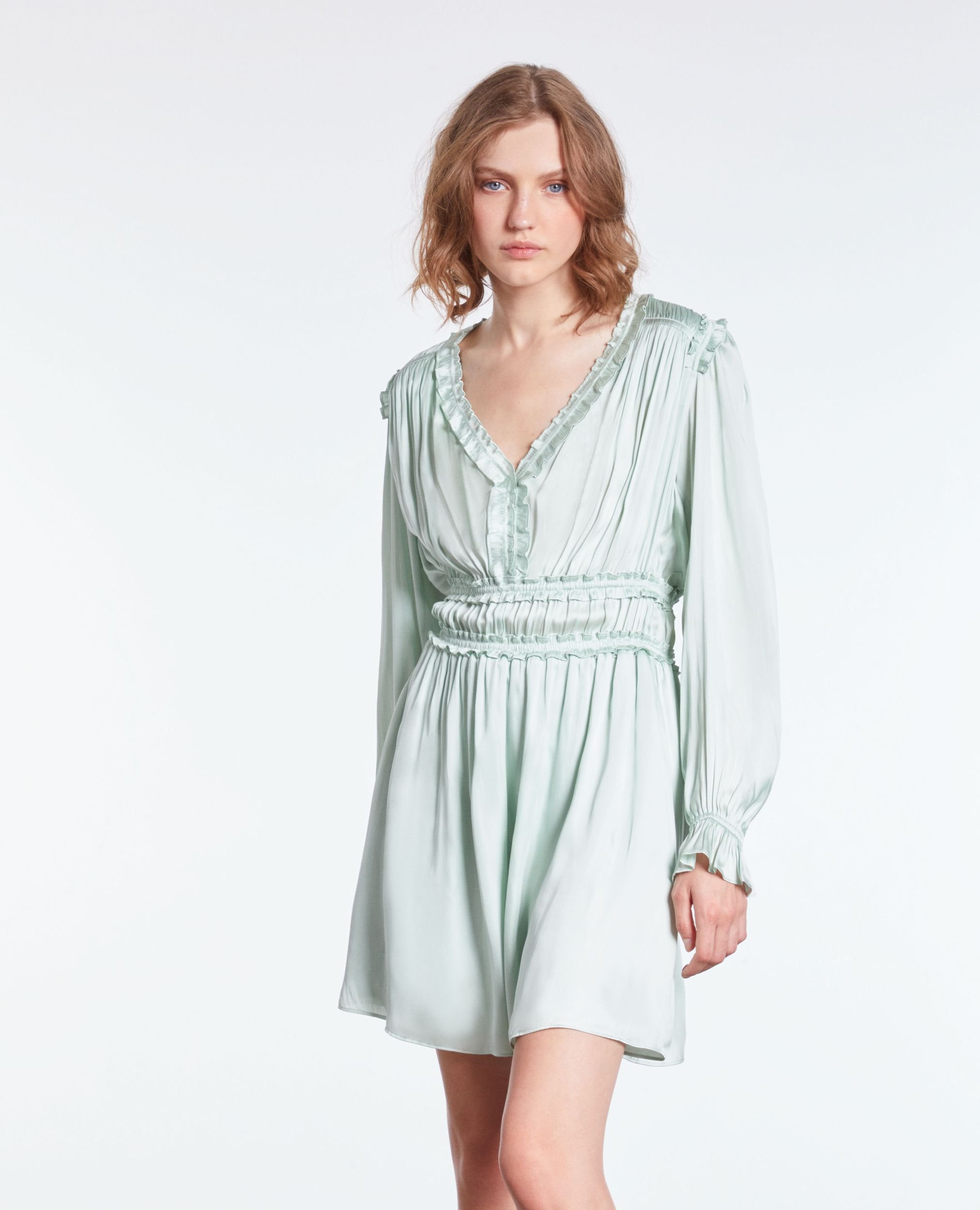 ROBE COURTE COL V THE KOOPLES pour FEMME Printemps