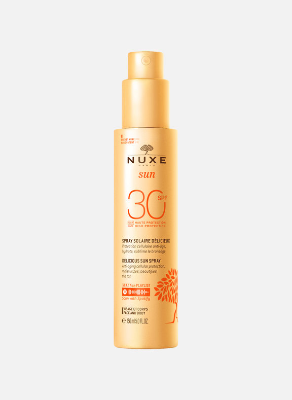NUXE Spray Solaire Délicieux Haute Protection SPF30 visage et corps 