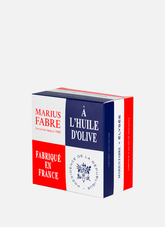 MARIUS FABRE x Elysée - Coffret 4 savons de Marseille Multicolore