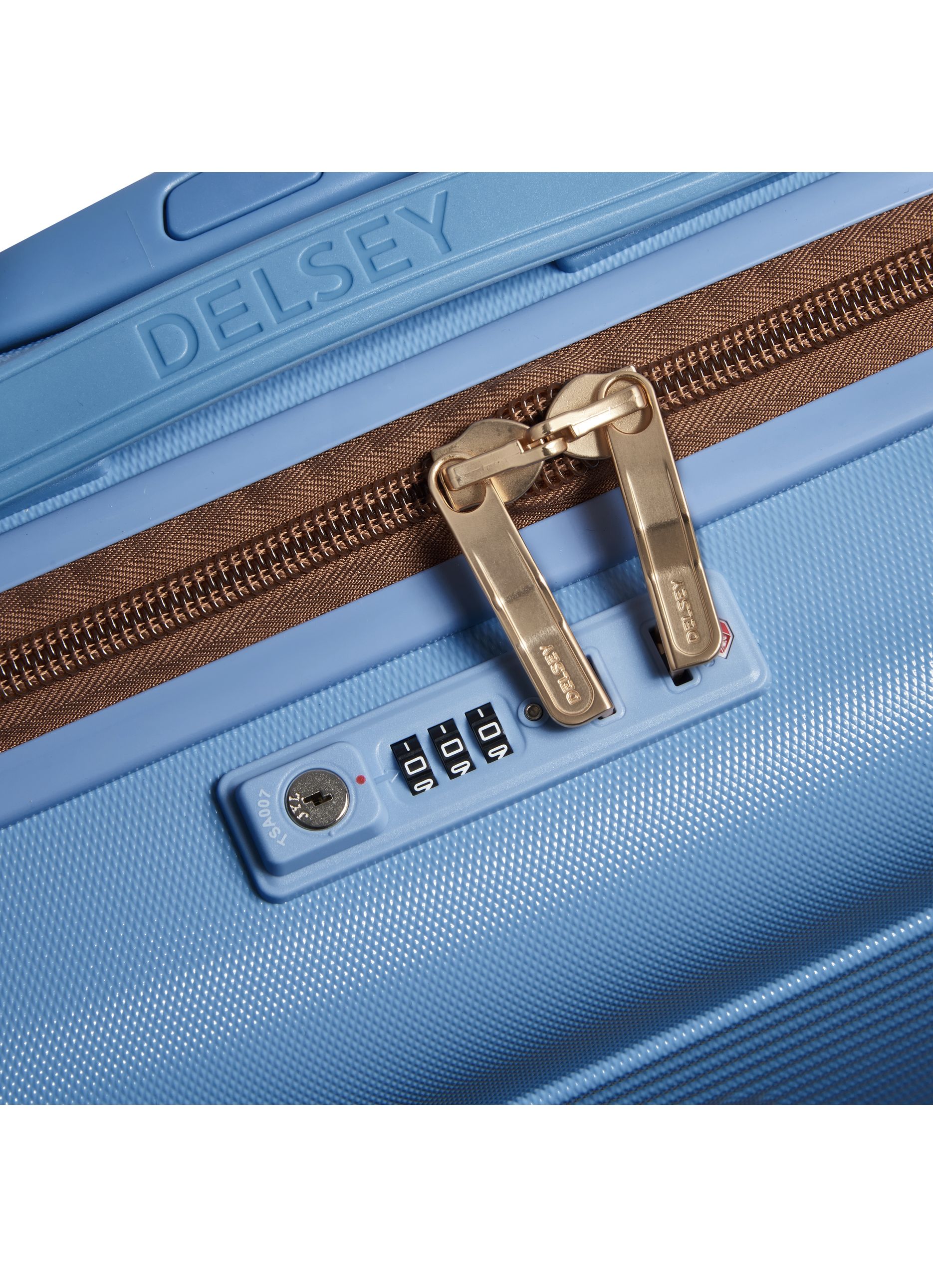 Valise soute rigide taille l - freestyle DELSEY PARIS Bleu