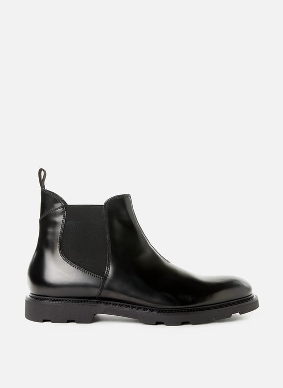 Bottines en cuir Noir by SAISON 1865 SAISON 1865 Bottines en cuir Noir
