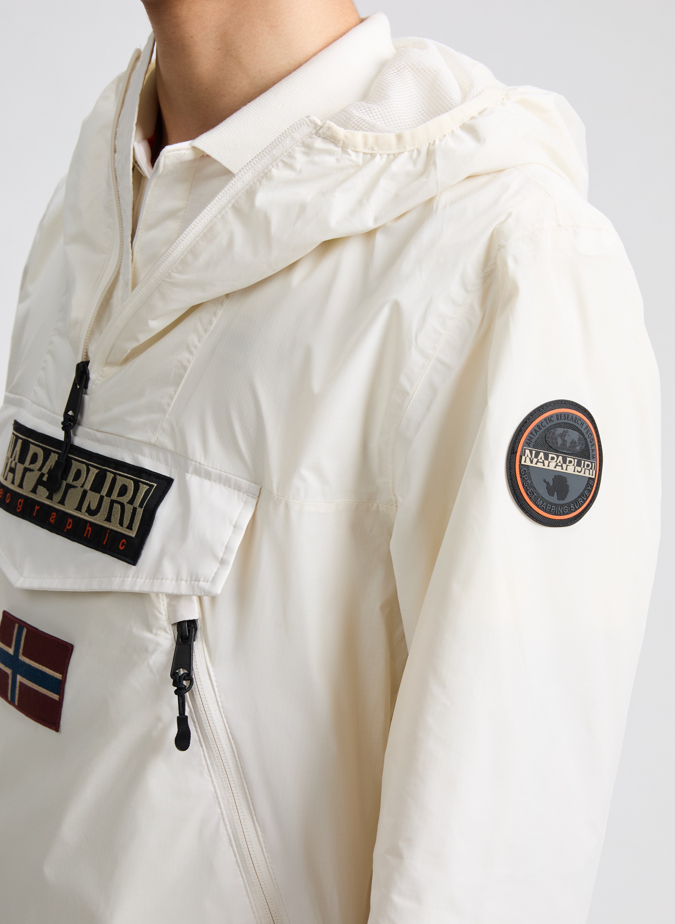 Rainforest Waterproof Jacket NAPAPIJRI White