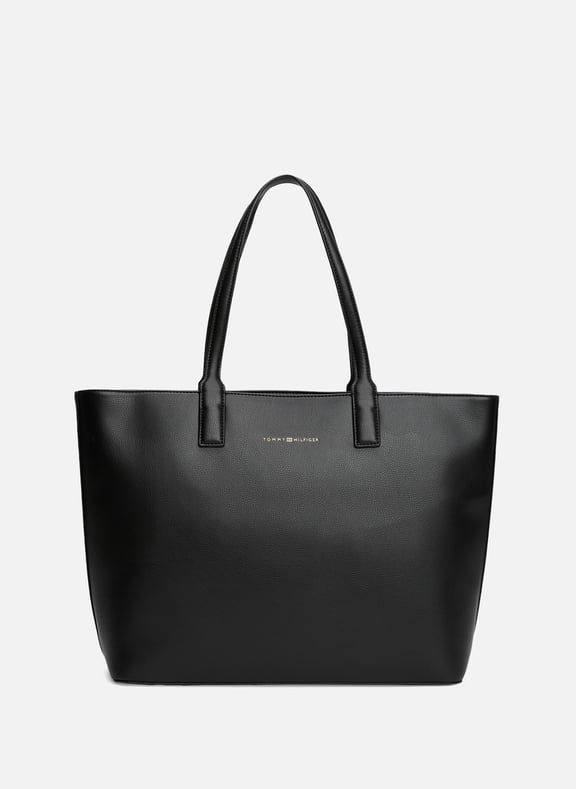 Sac cabas à logo Noir by TOMMY HILFIGER TOMMY HILFIGER Sac cabas à logo Noir