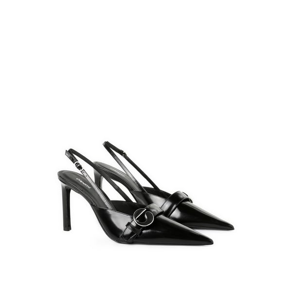 Coperni Escarpins Belt En Cuir In Black
