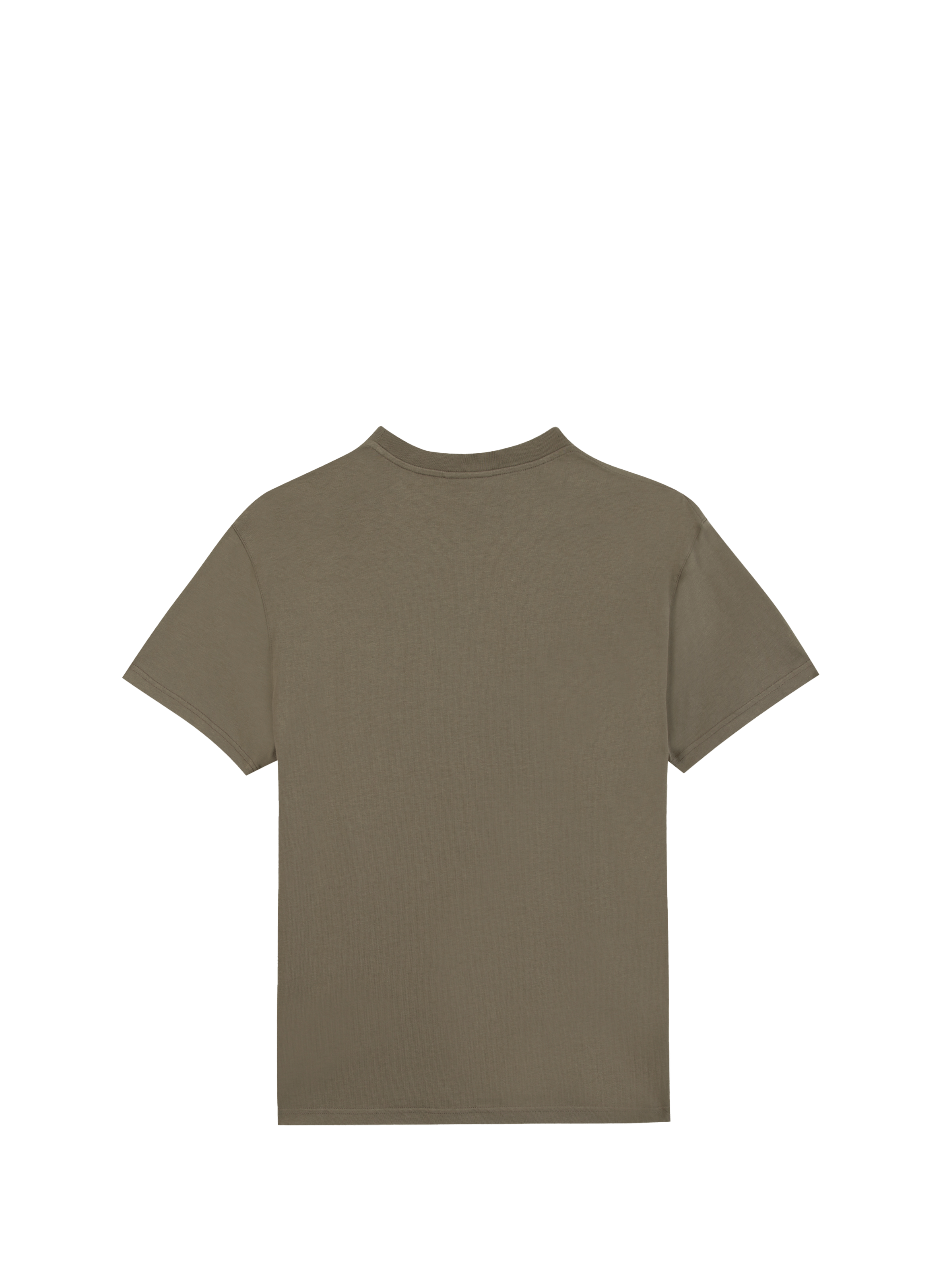 T-shirt brodé en coton MAISON LABICHE Marron