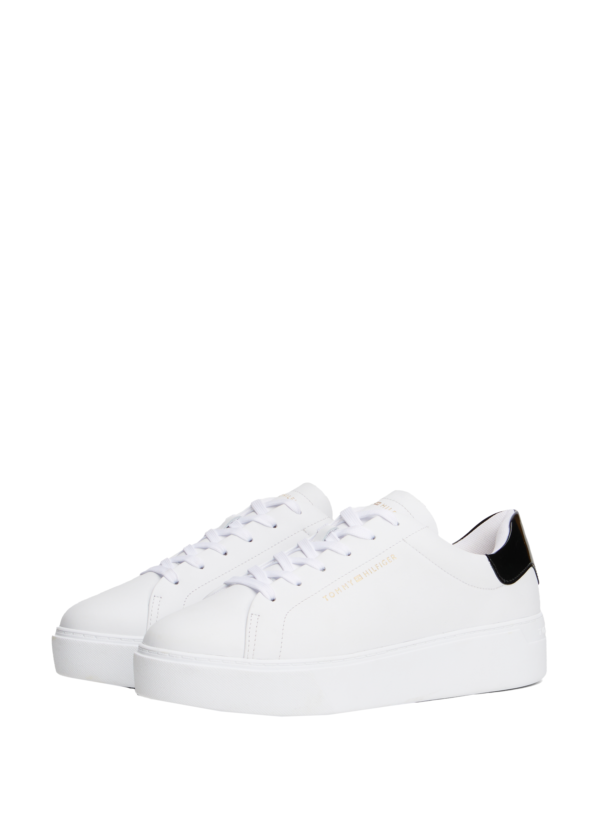 Leather sneakers TOMMY HILFIGER White