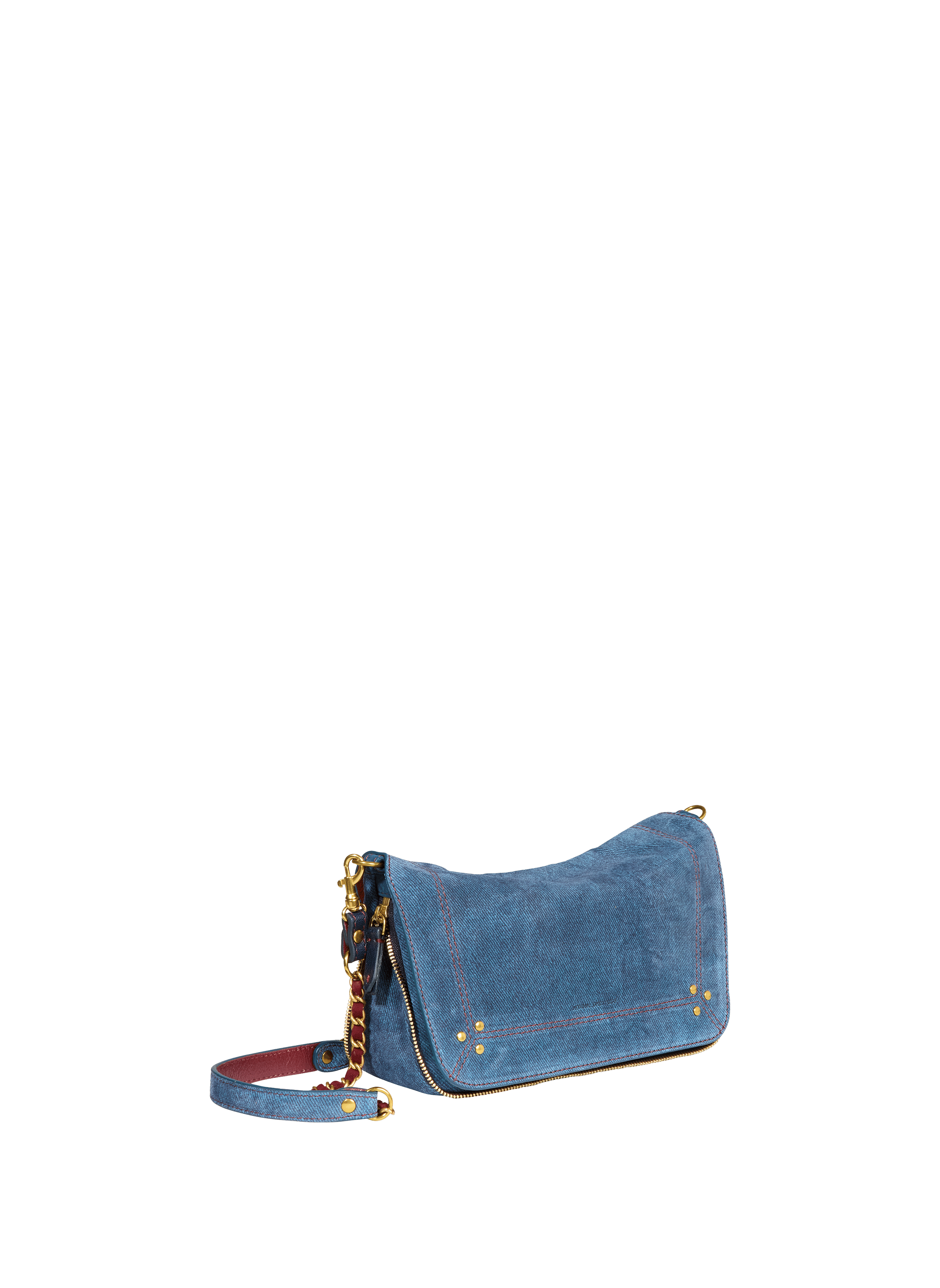 Sac à bandoulière Bobi S en denim JÉRÔME DREYFUSS Bleu