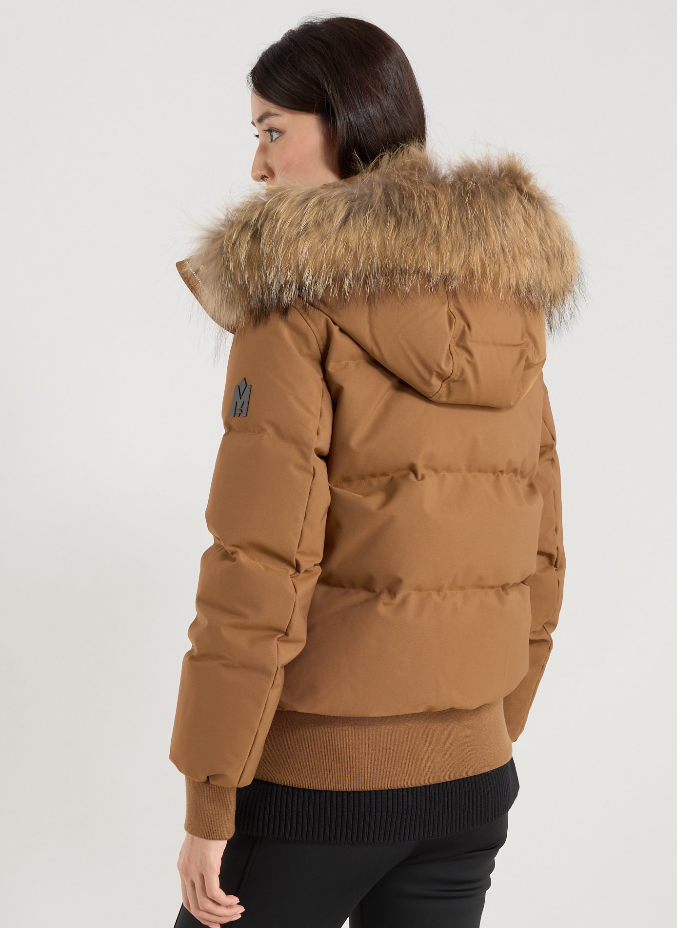 Quilted hooded jacket MACKAGE Brown