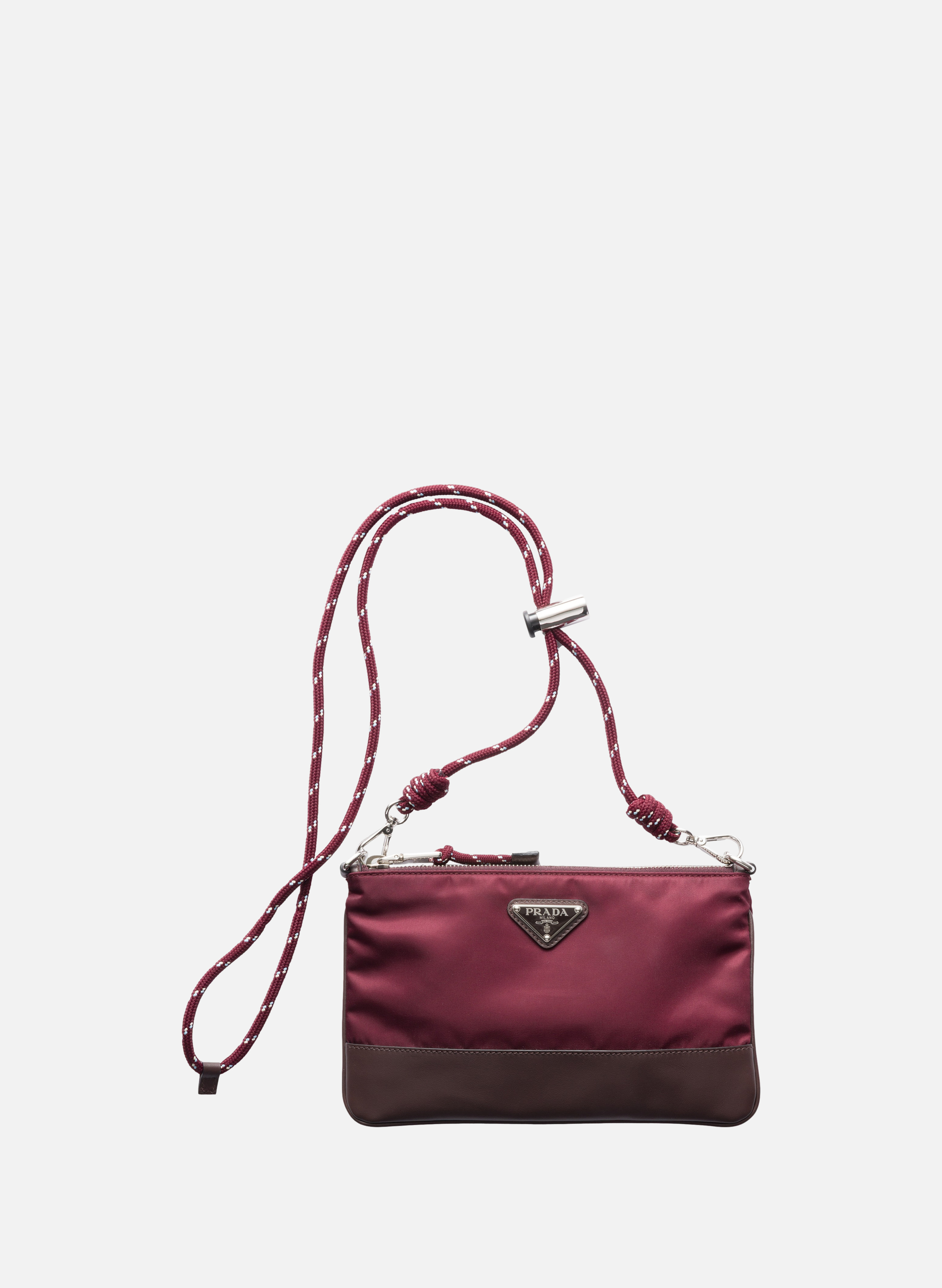 Étui pour smartphone prada speedrock en re-nylon PRADA Rouge