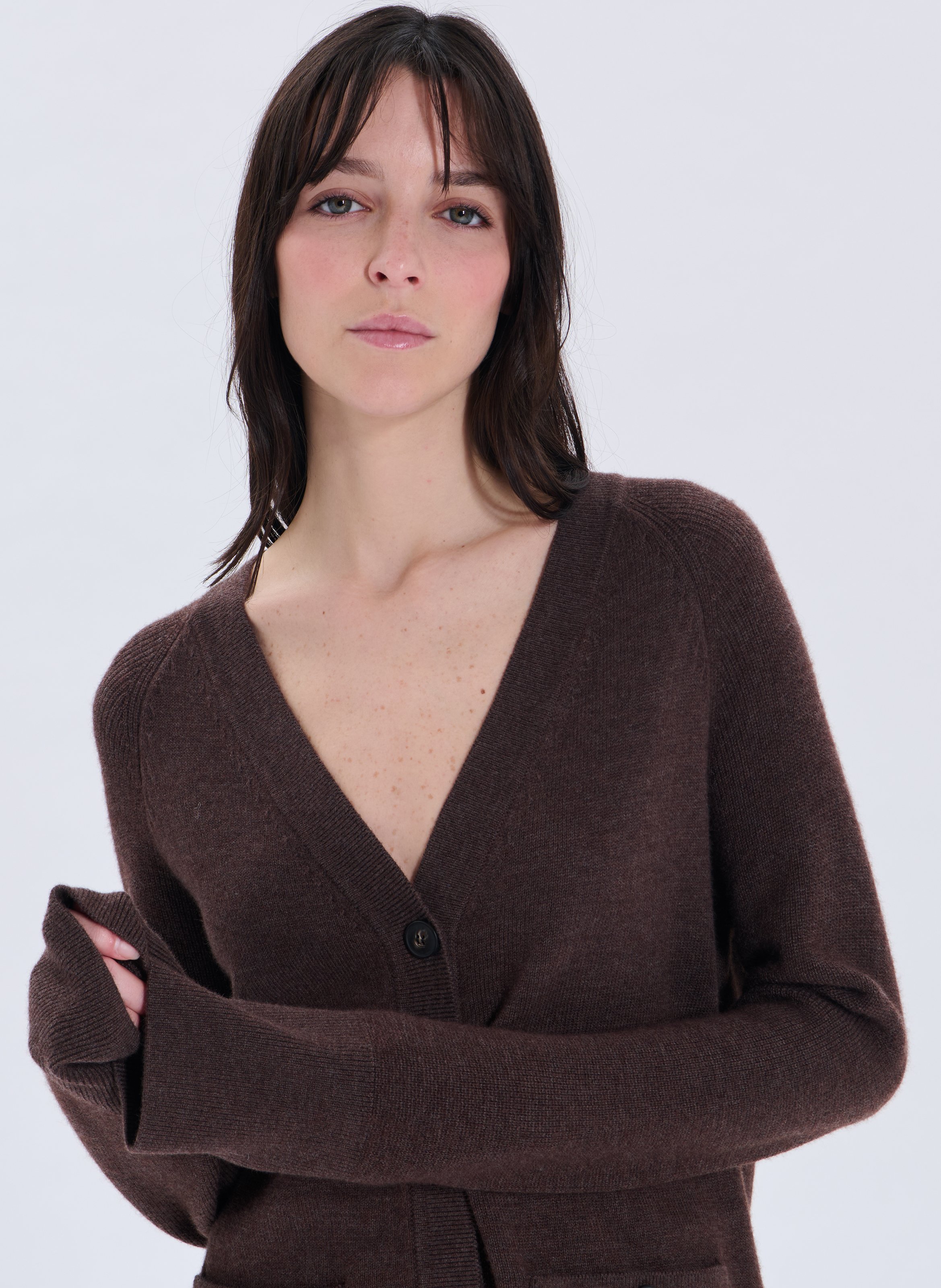 Gilet  poche ZAPA Marron