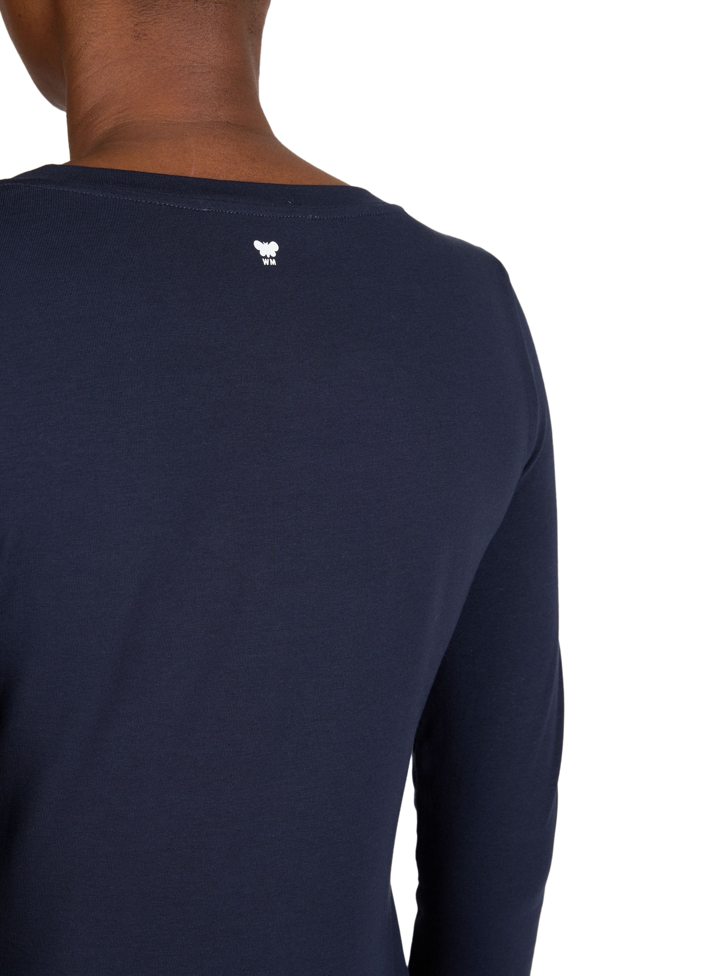 3/4 sleeve cotton T-shirt WEEK END Blue