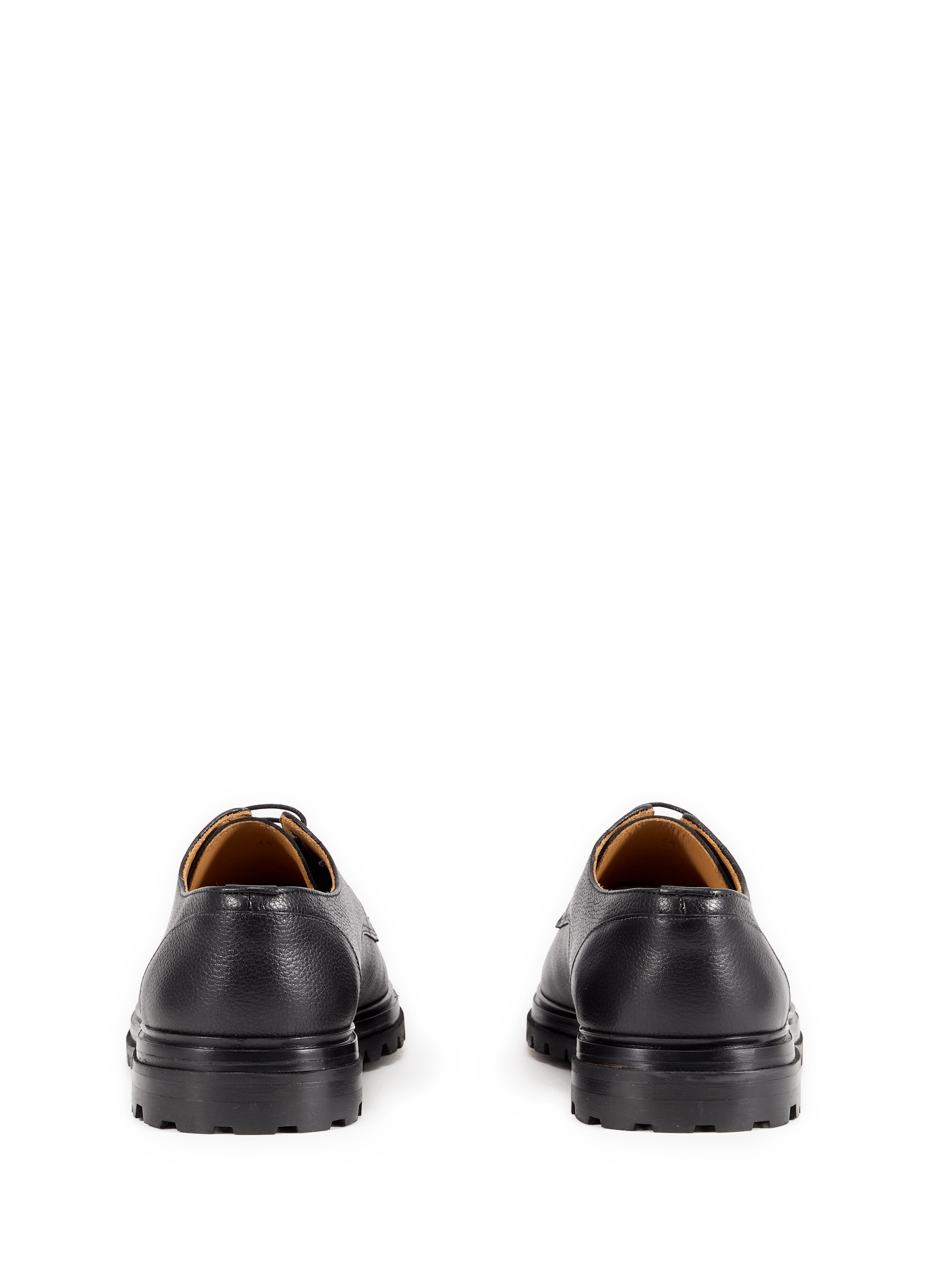 Derbies Niels en cuir grainé BOBBIES Noir