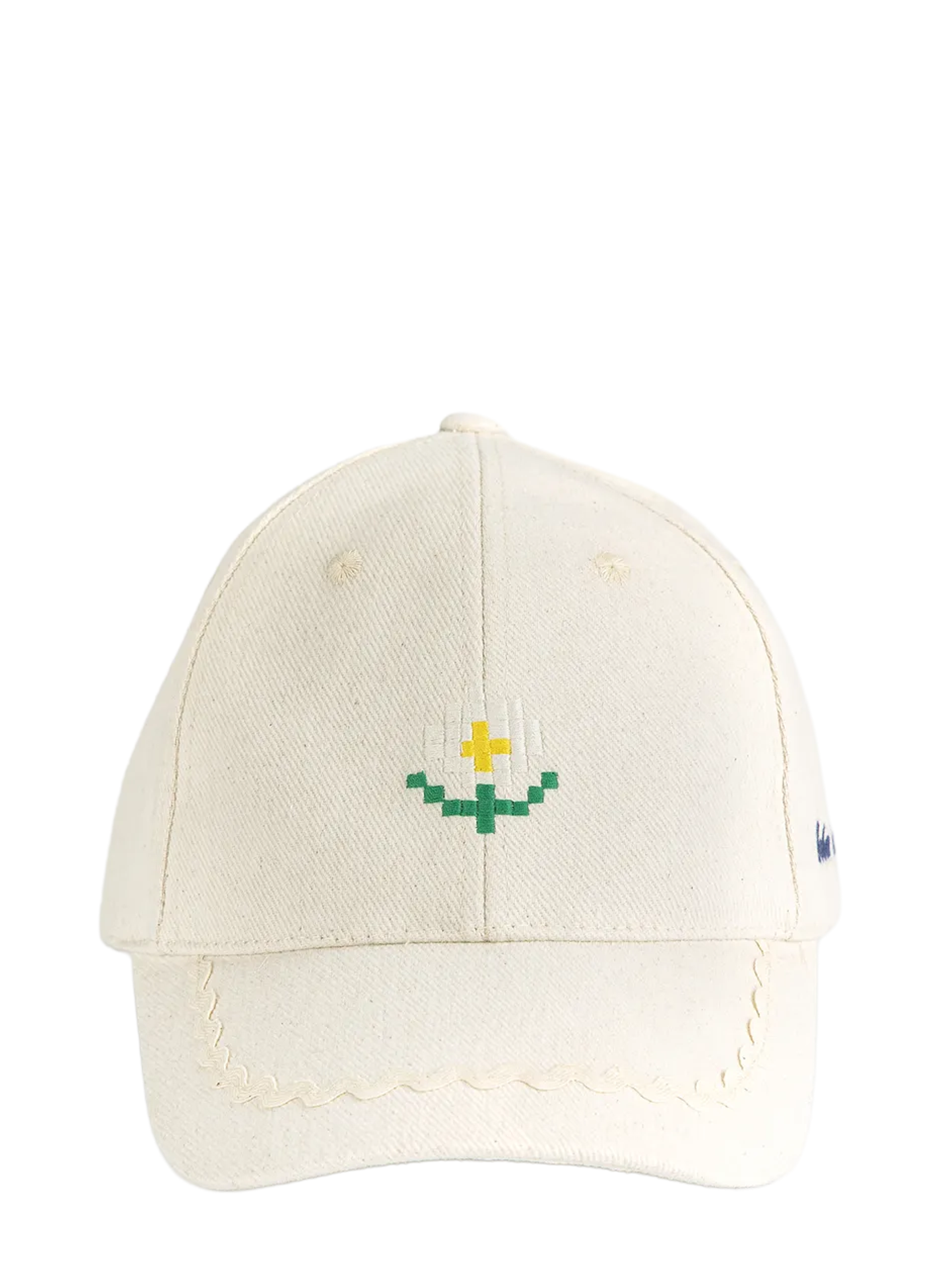 Pixel Daisy Twill Cap BOBO CHOSES Beige