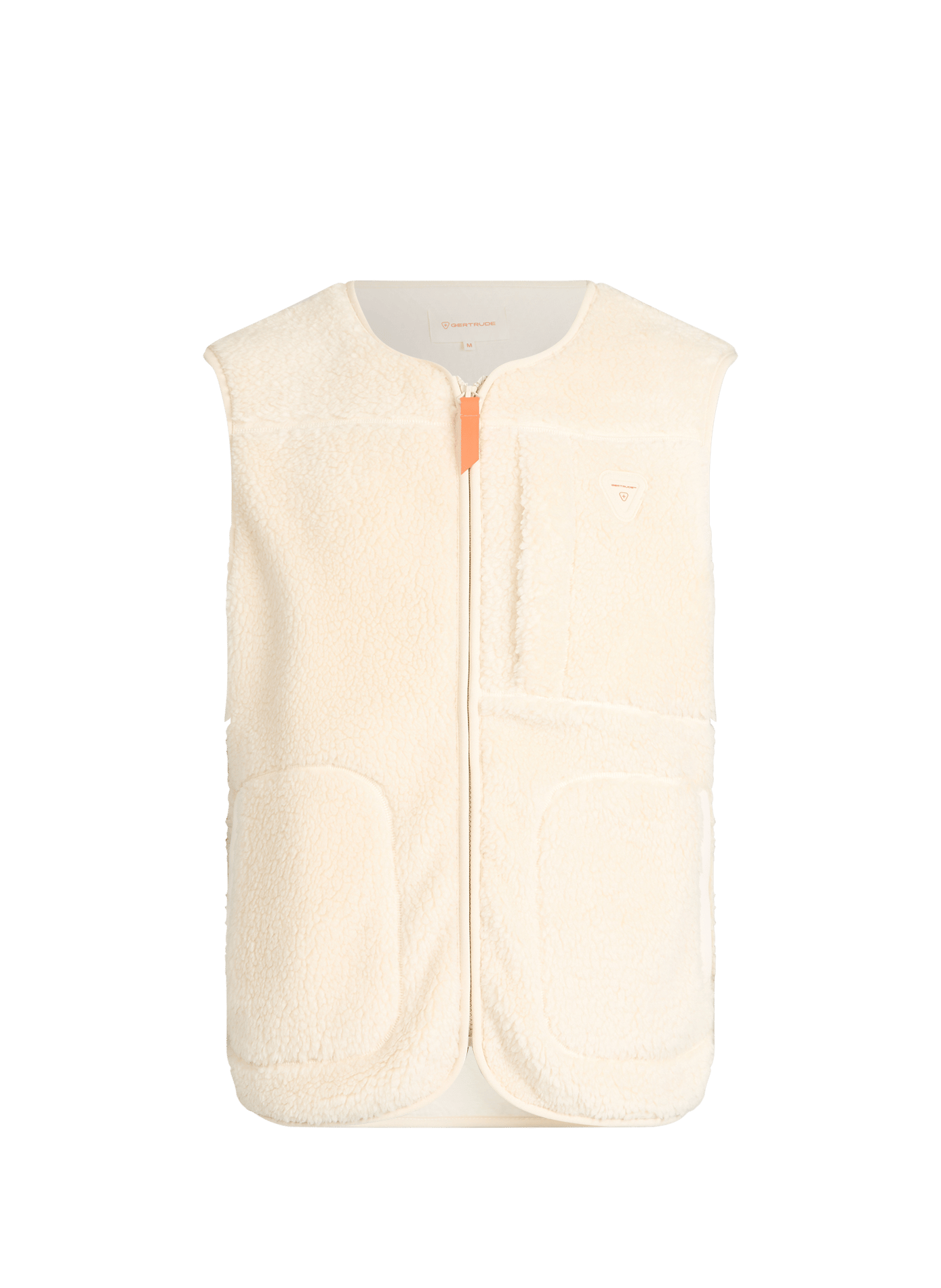 Sherpa sleeveless jacket GERTRUDE ET GASTON Beige