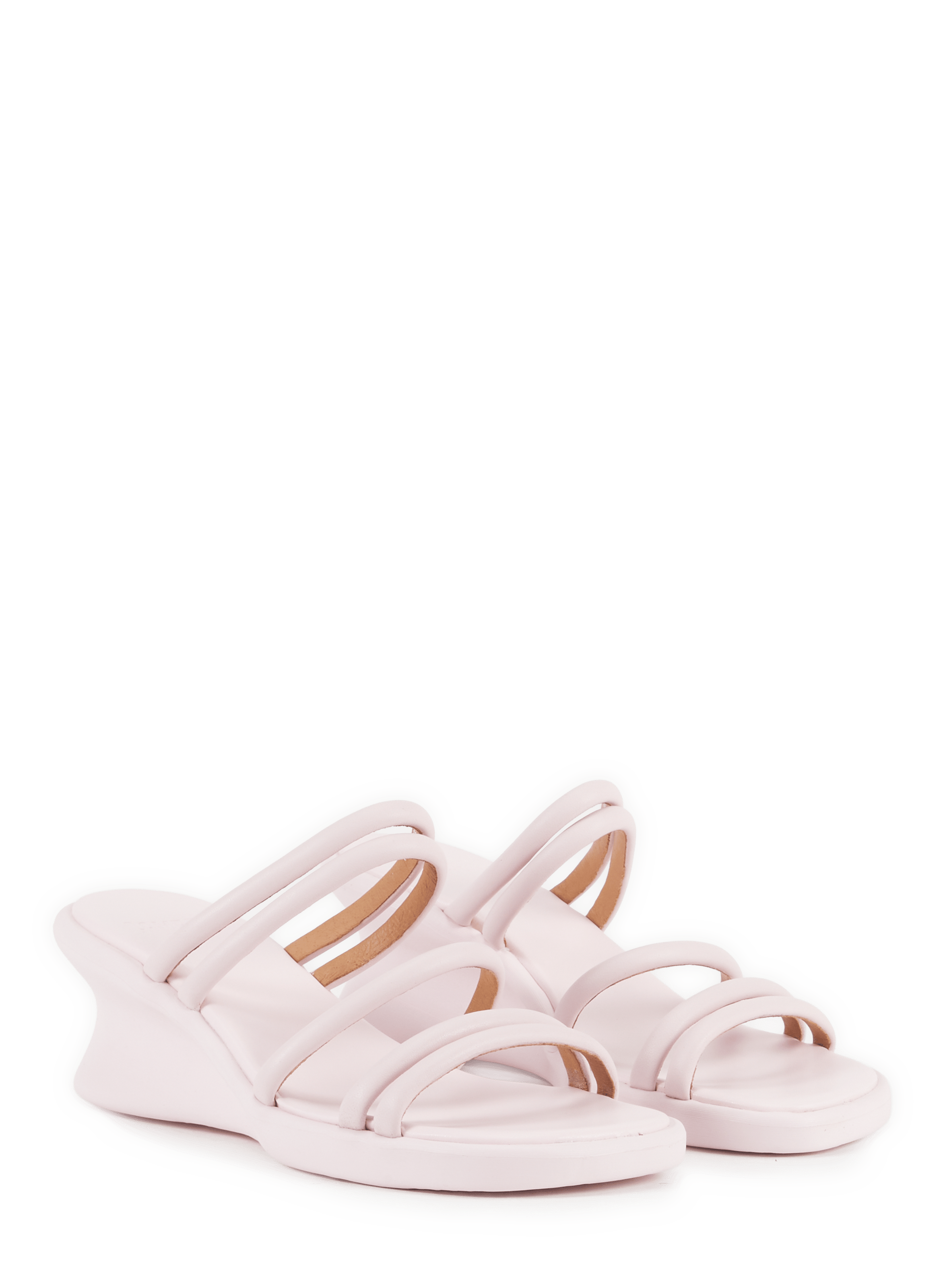 Sandales à talon Louise en cuir CAMPER Rose