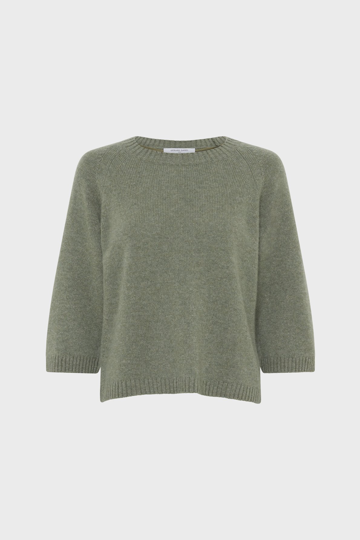 Pull à col rond en cachemire - liviah GERARD DAREL Vert