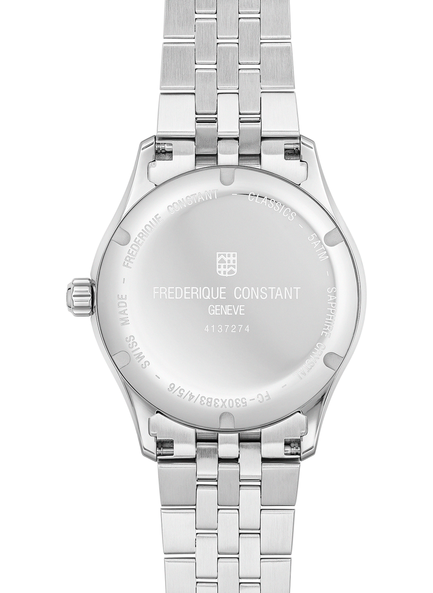 Montre automatique en acier inoxydable FREDERIQUE CONSTANT Vert