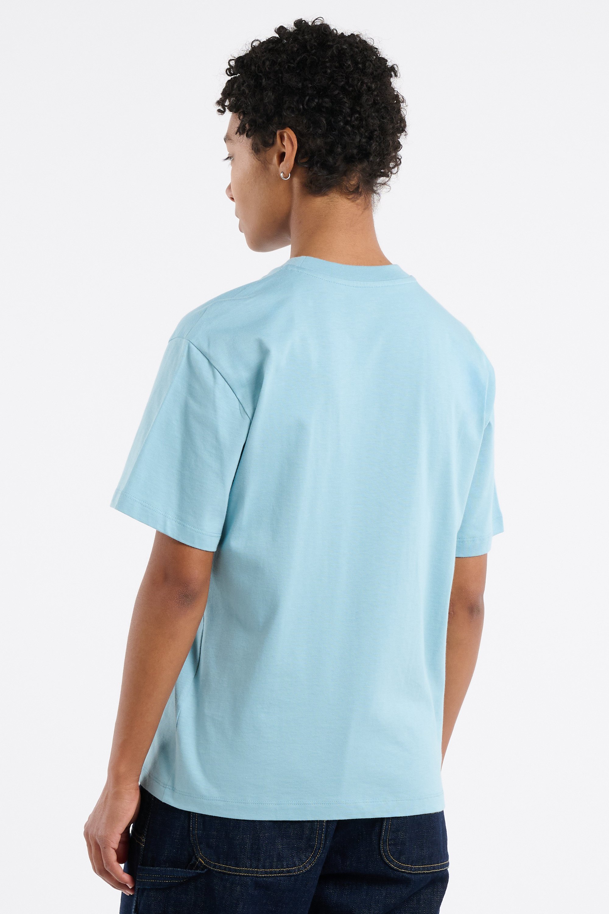 T-shirt w' s/s chase t-shirt CARHARTT WIP Bleu