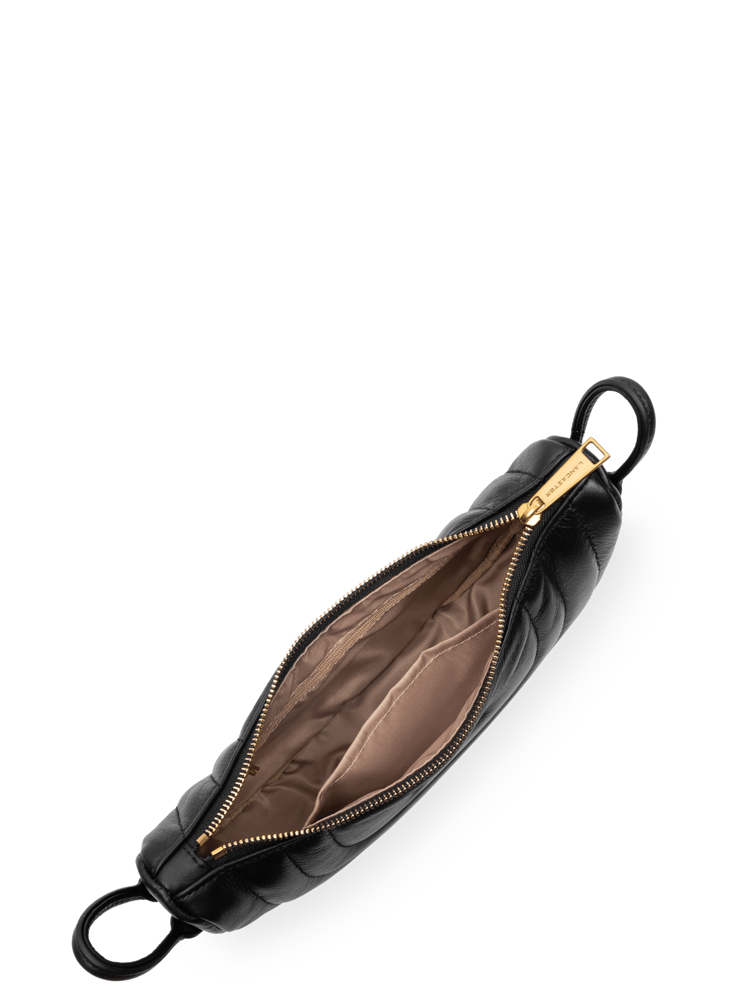 Hobo bag - soft matelassé | Black LANCASTER Women