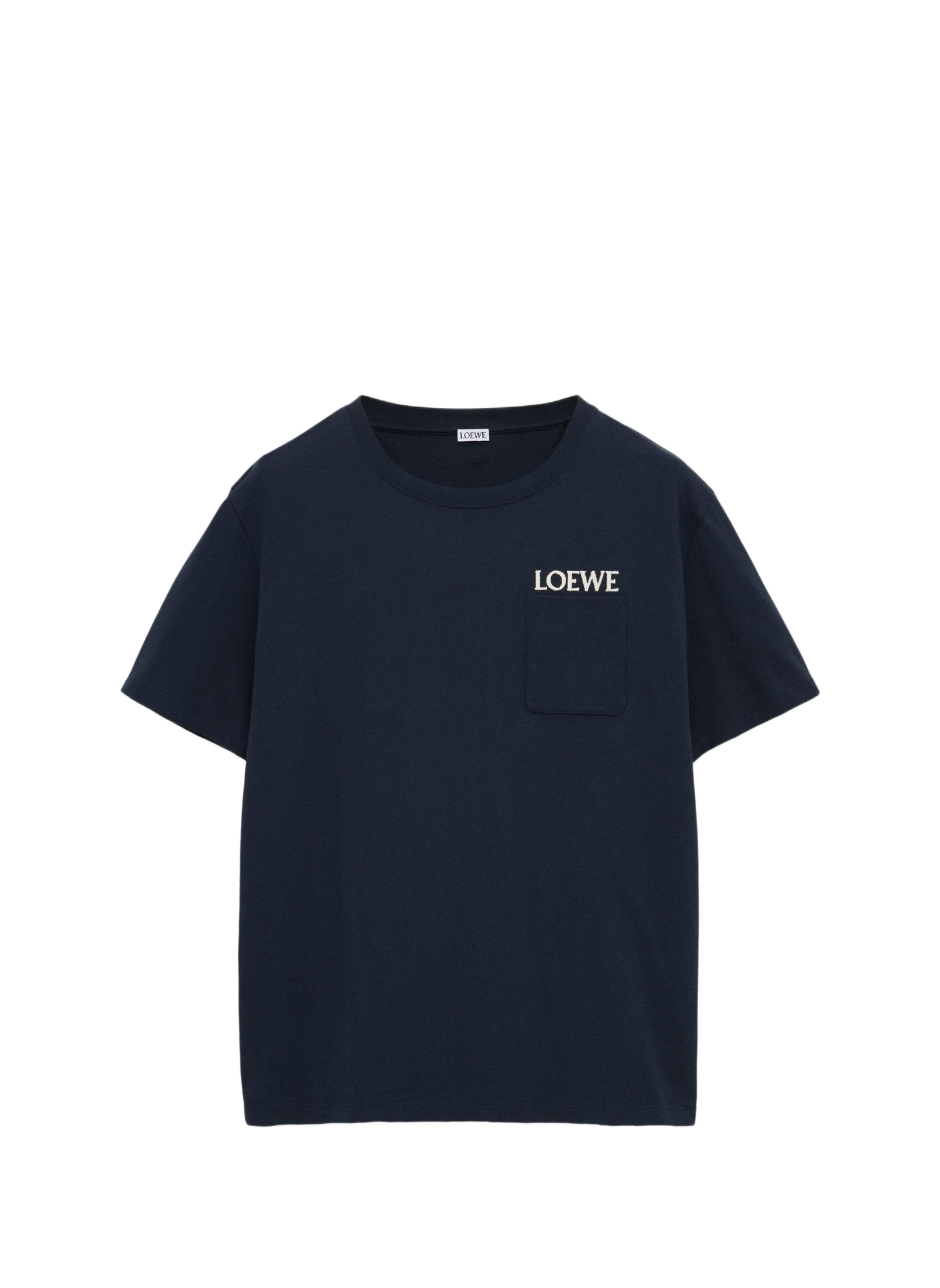 Lässiges Baumwoll-T-Shirt LOEWE Blau