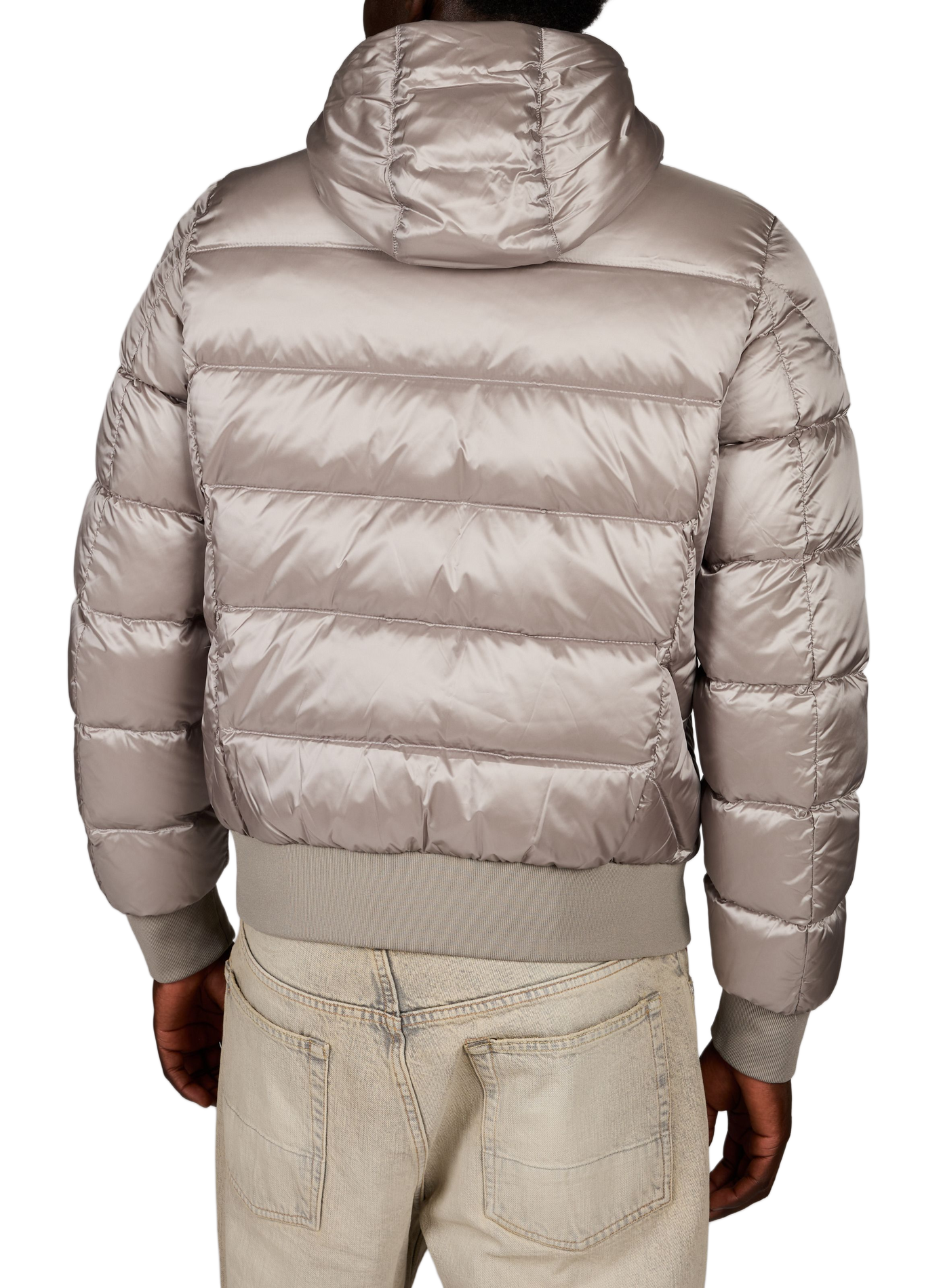 Doudoune matelassé Pharr à capuche PARAJUMPERS Gris